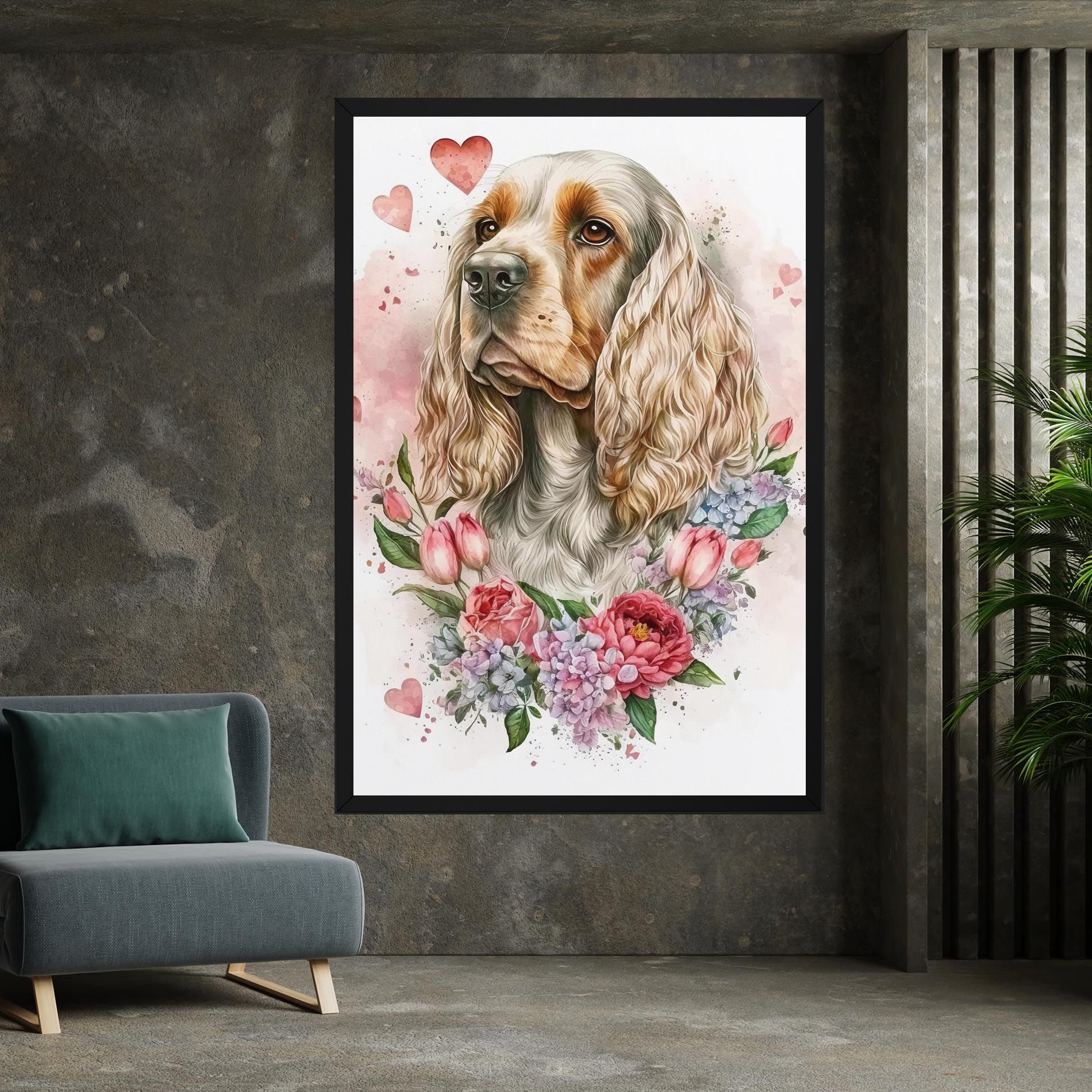 Cute Little Cocker mockup 7