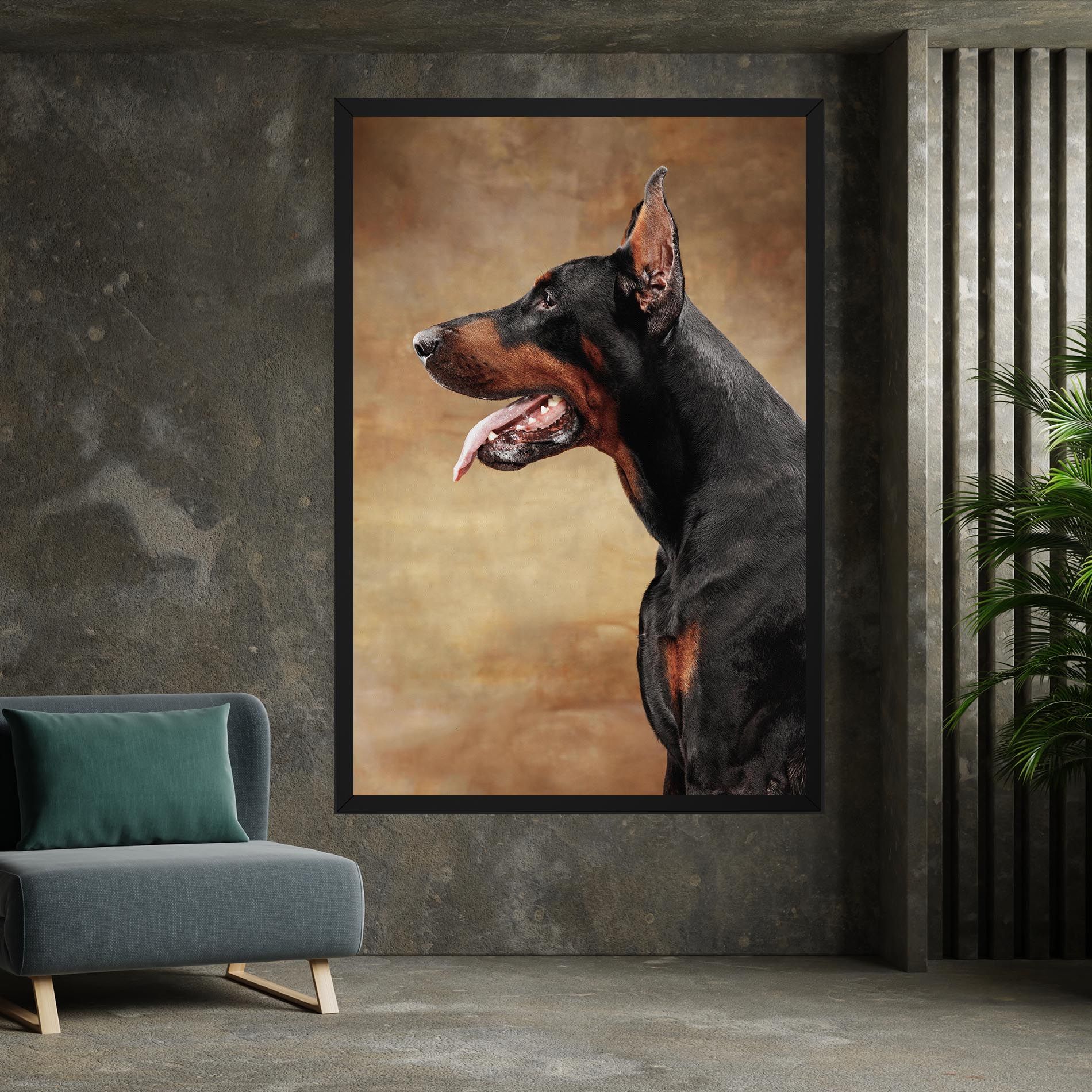 Doberman Pinscher mockup 7