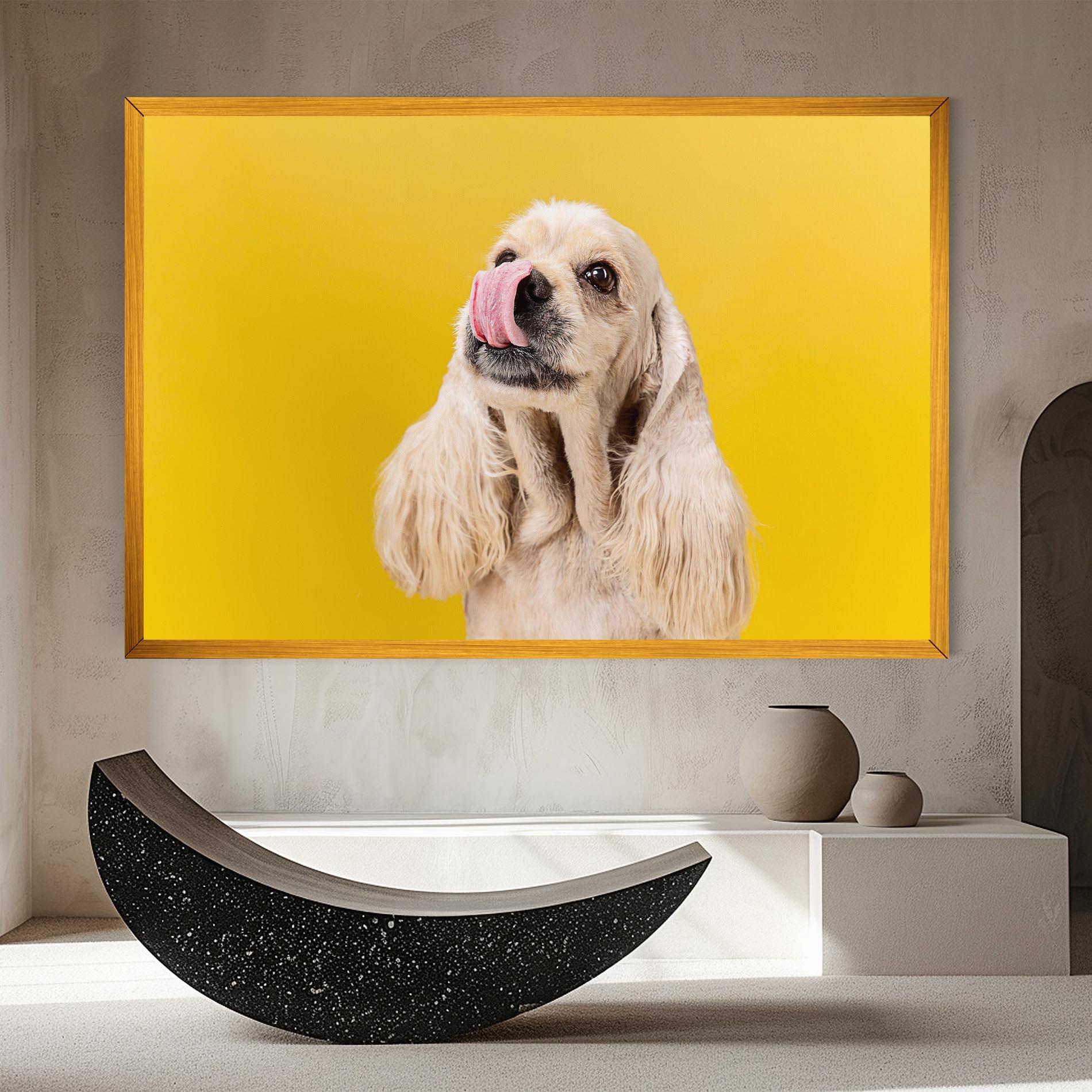 Leinwandbild American Spaniel mockup 8