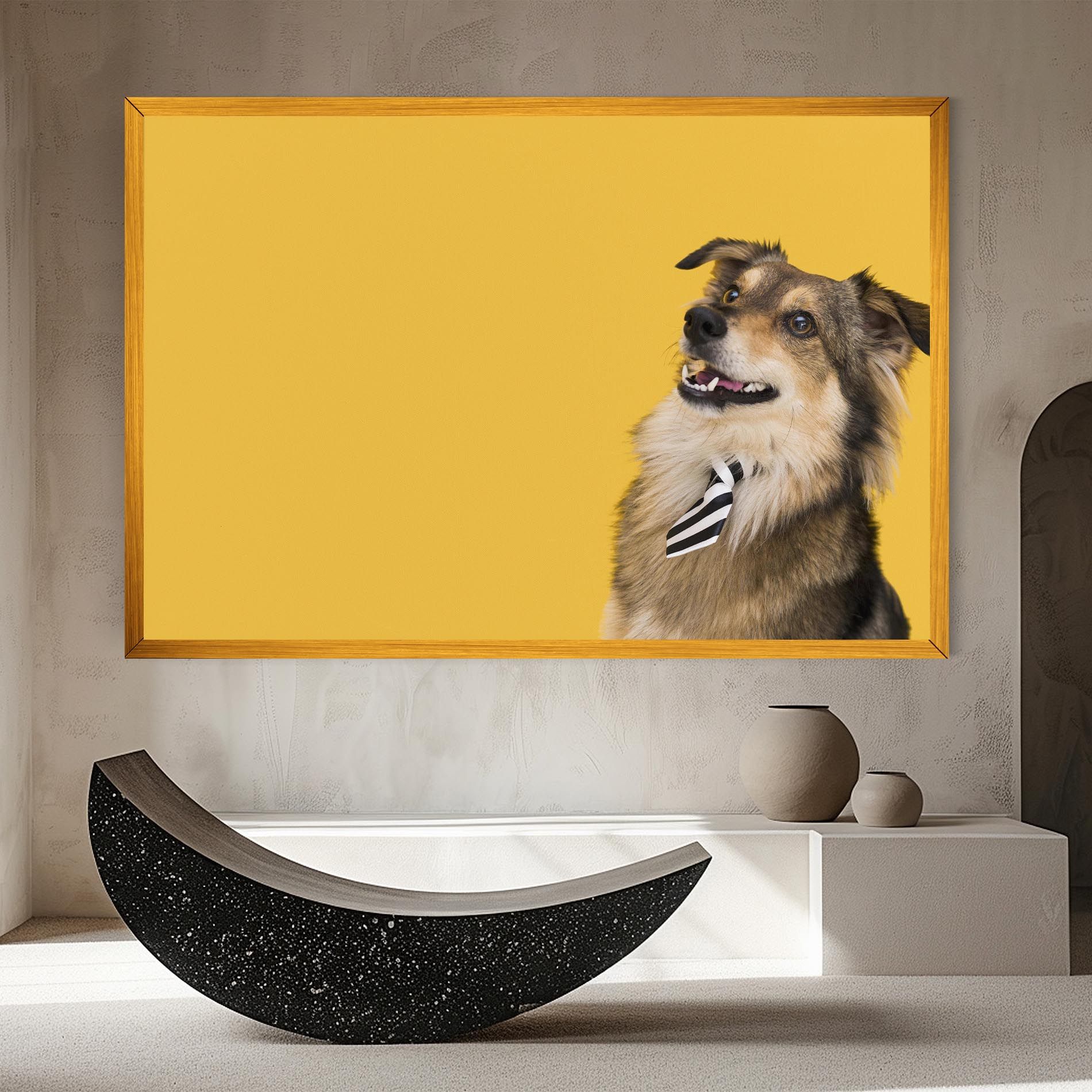 Cute Smiling Dog mockup 8