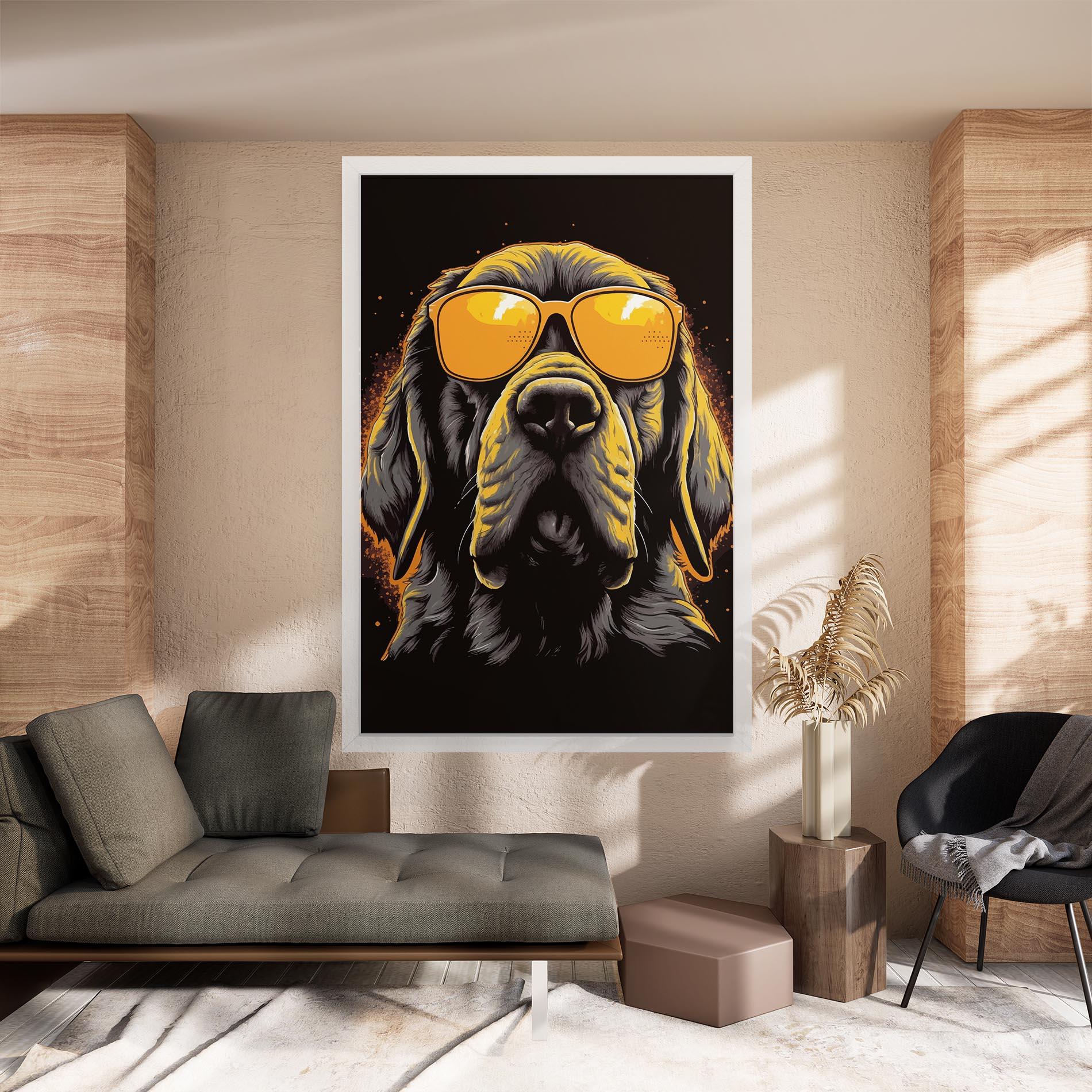Leinwandbild Coolest Dog mockup 8