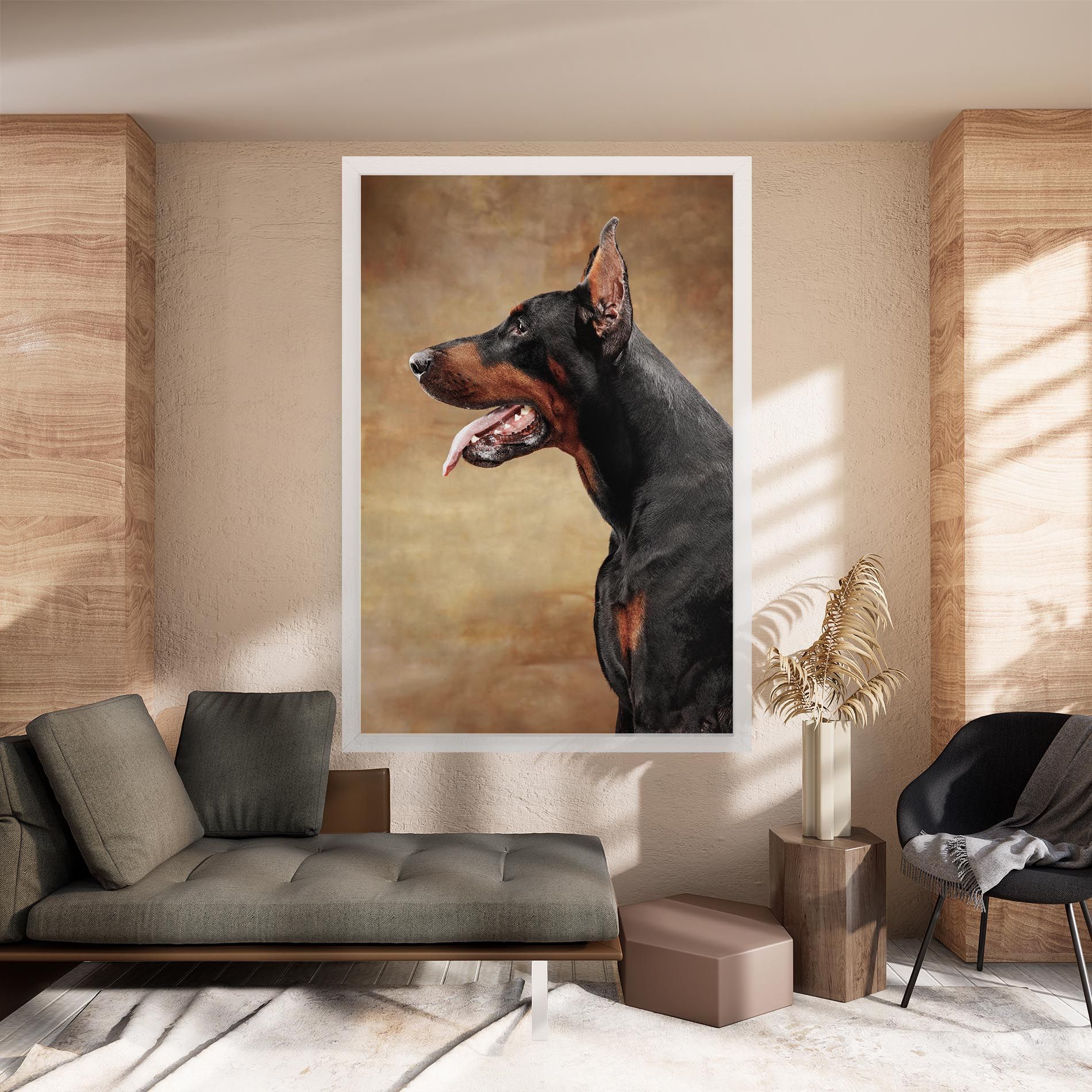 Doberman Pinscher mockup 8