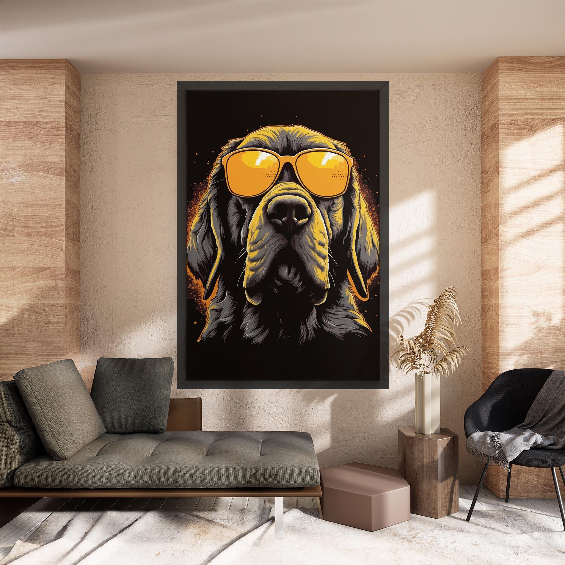 Leinwandbild Coolest Dog mockup 8