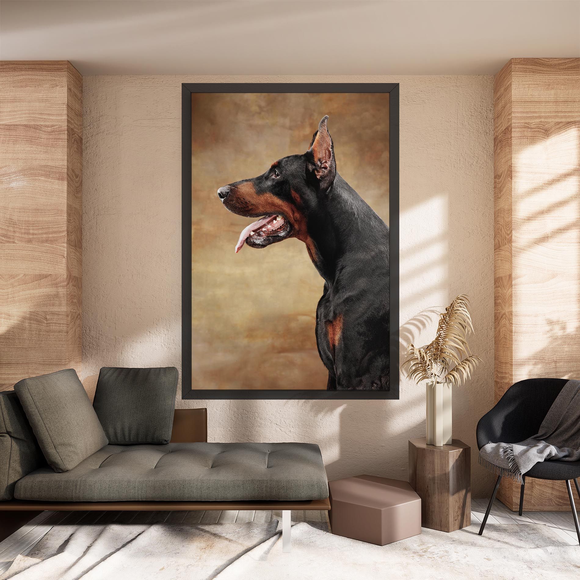 Doberman Pinscher mockup 8