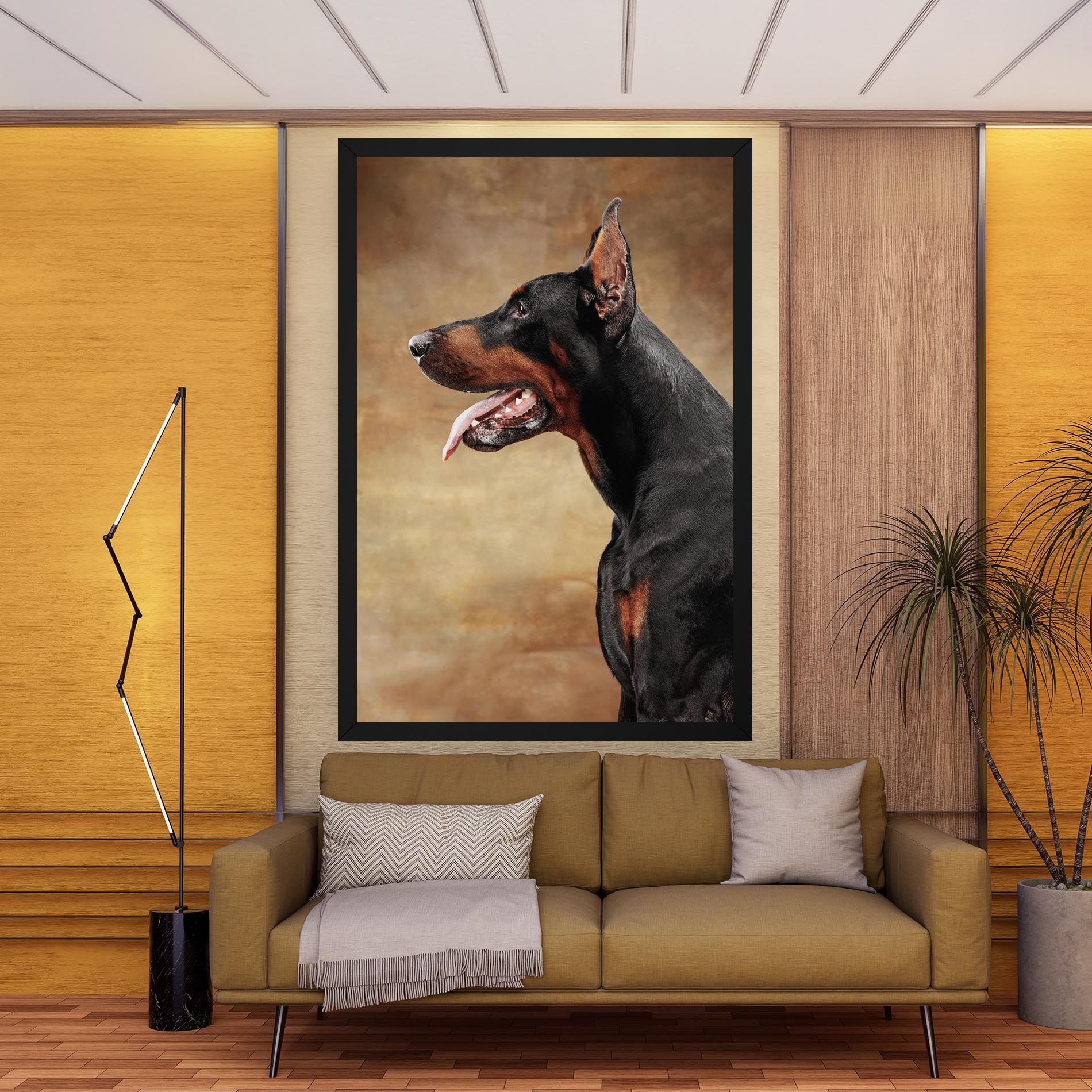 Doberman Pinscher mockup 9