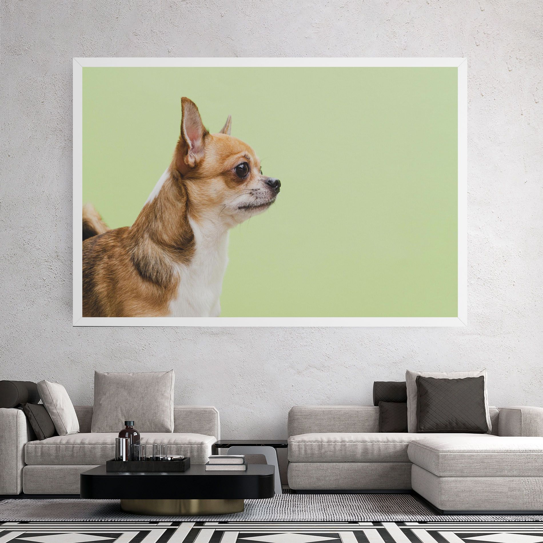 Chihuahua Dog mockup 2