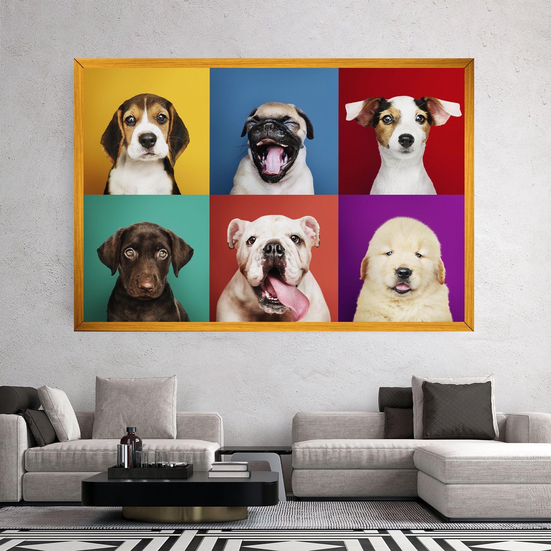 Adorable Puppies Mix mockup 2
