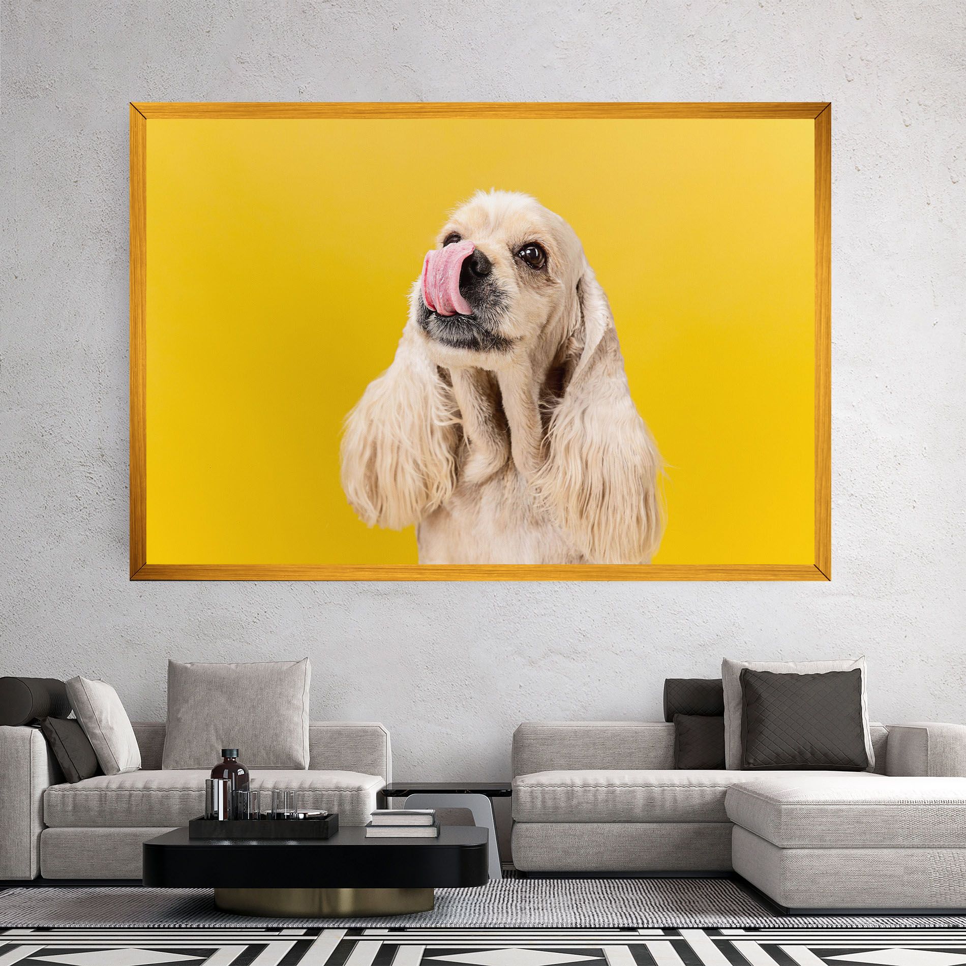 American Spaniel mockup 2