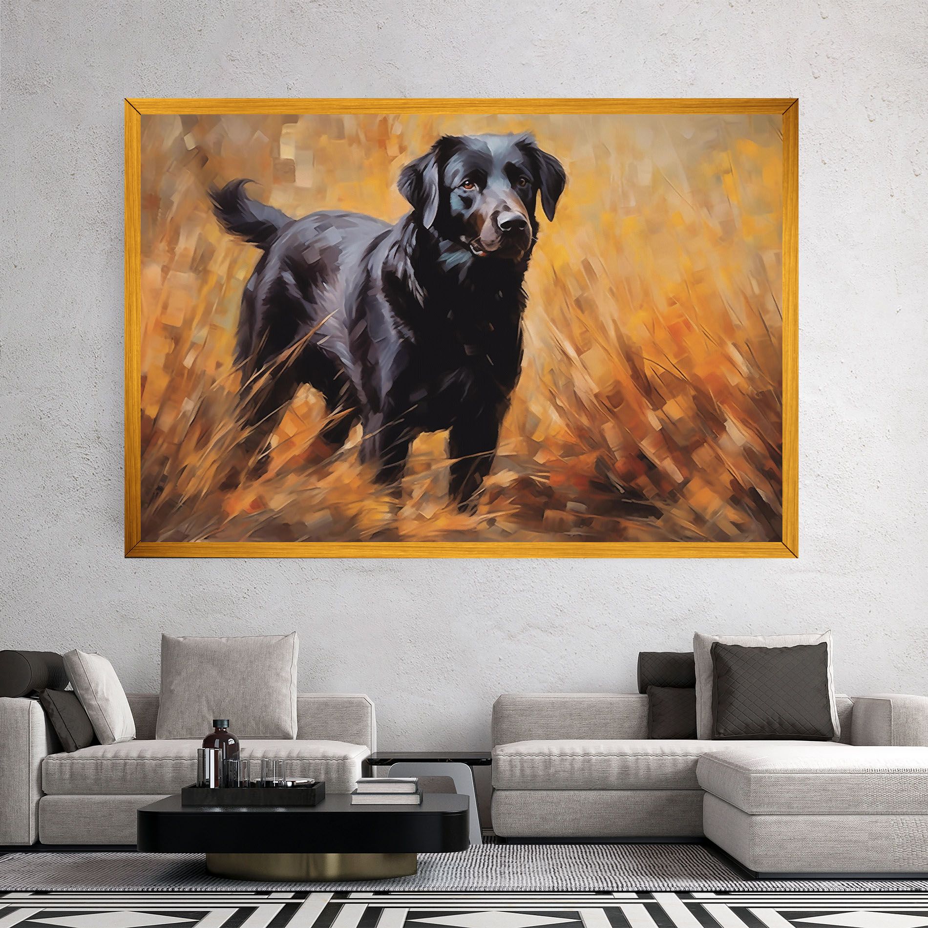 Black Pretty Dog mockup 2