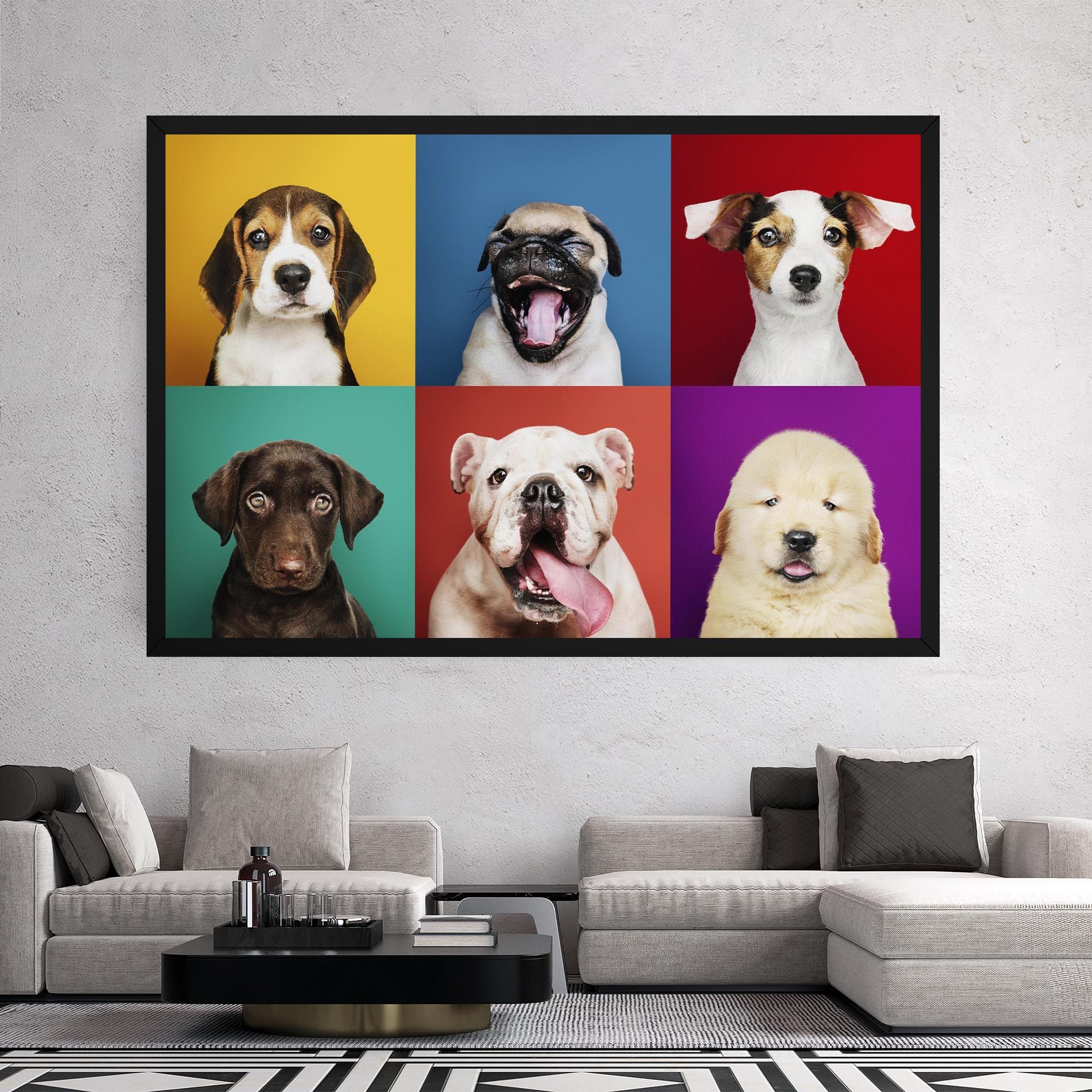 Adorable Puppies Mix mockup 2