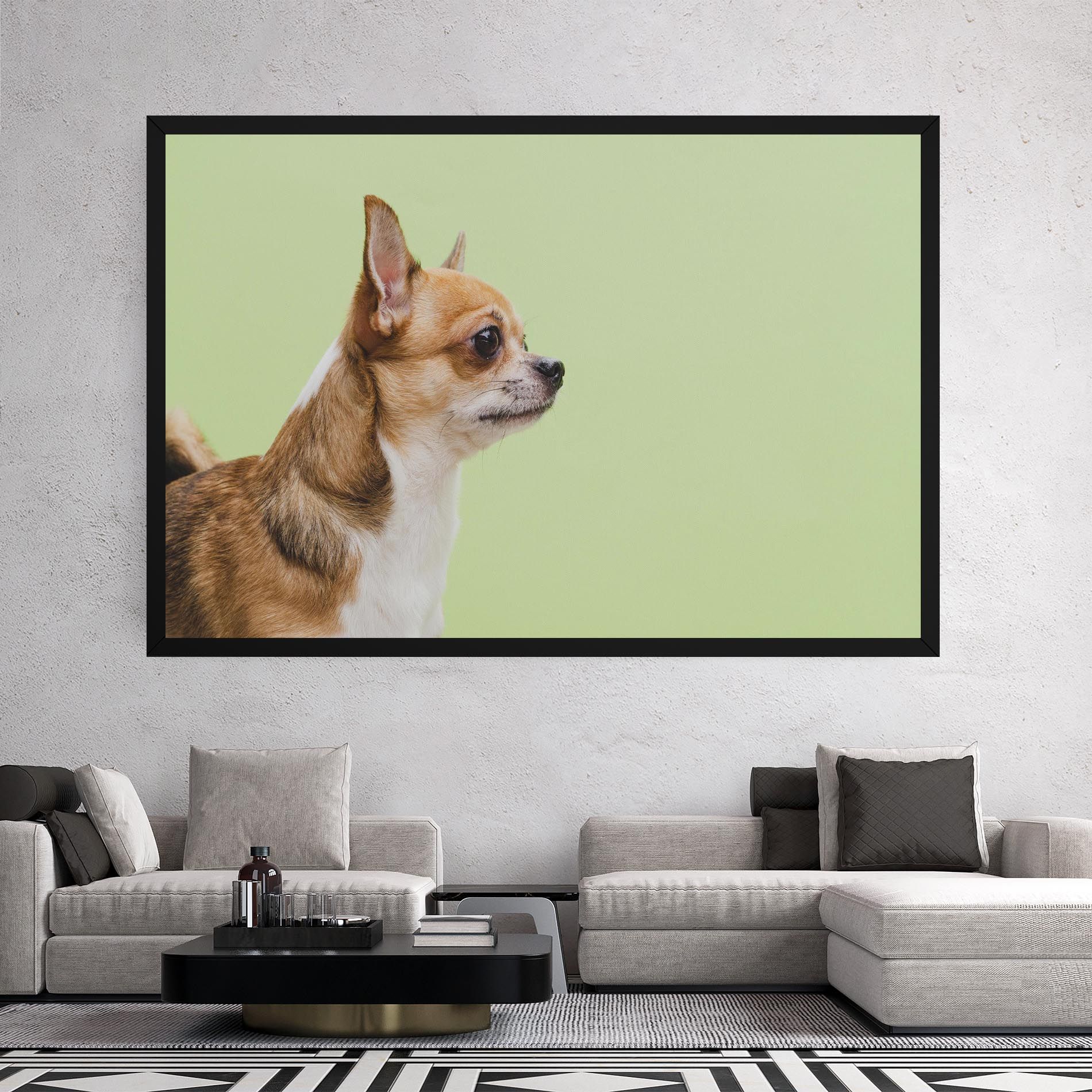 Chihuahua Dog mockup 2
