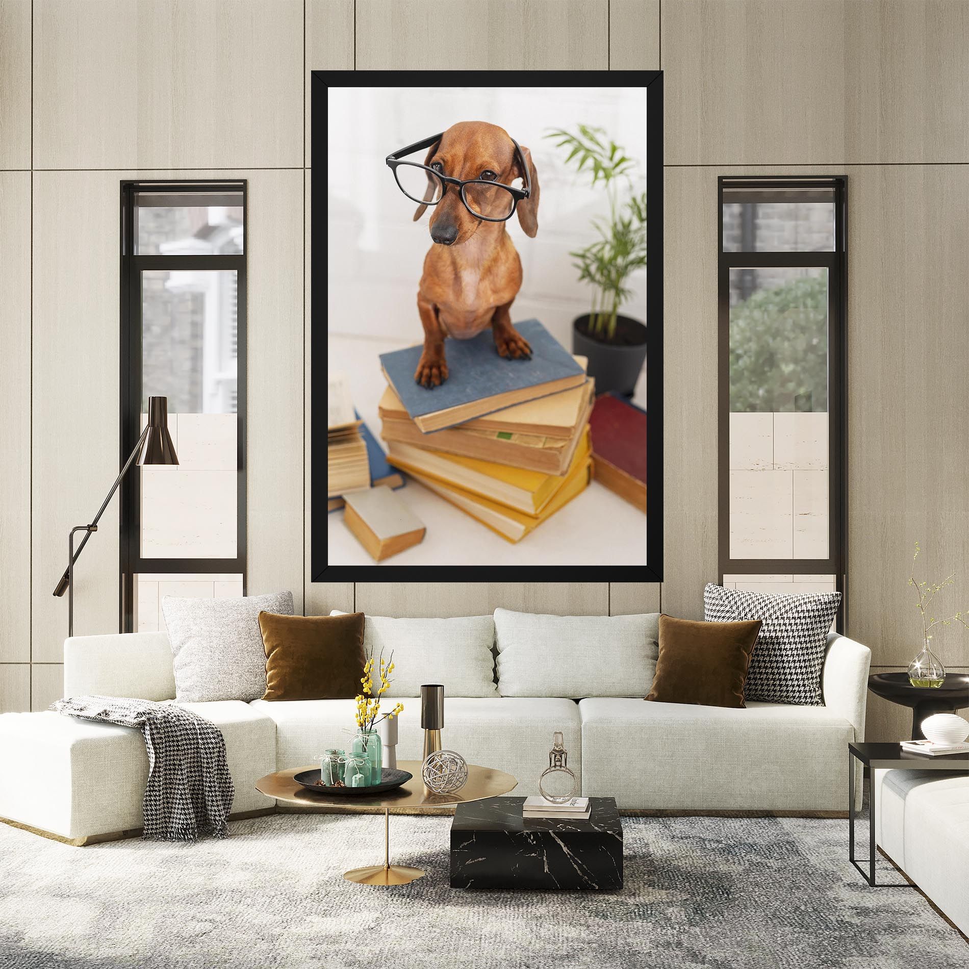 Books Cute Dog mockup 2