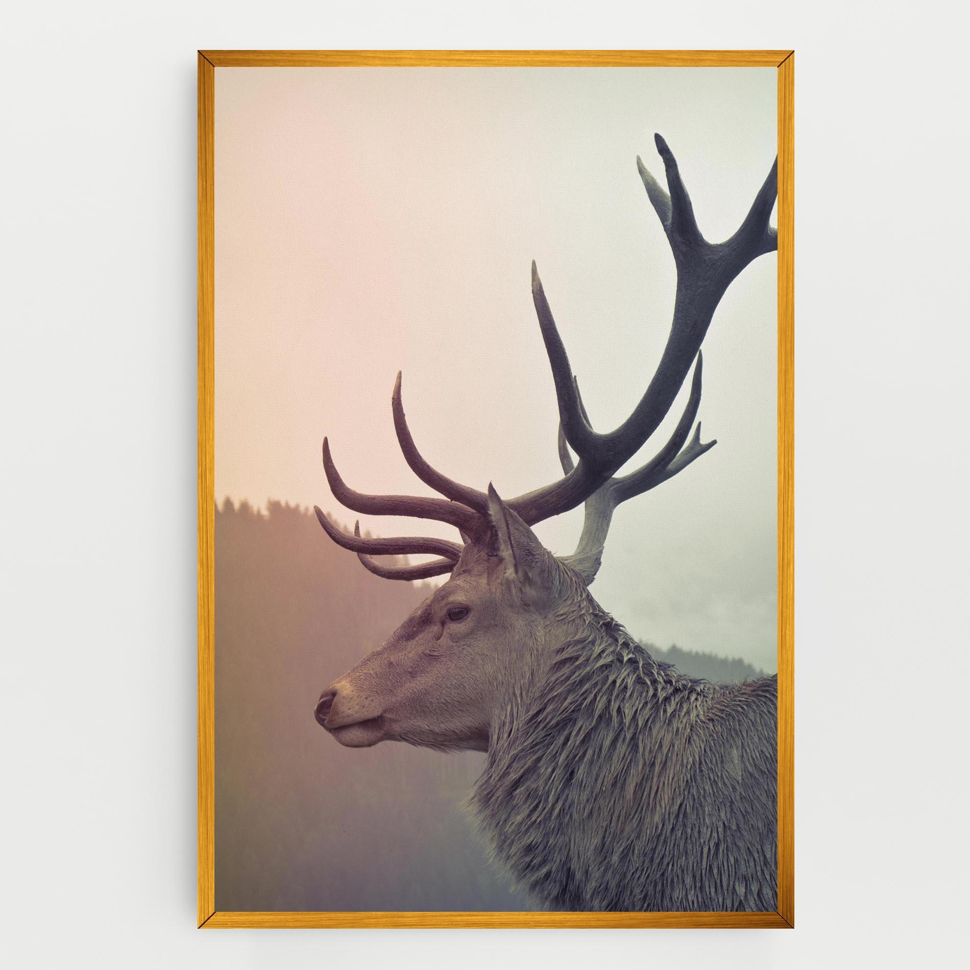 Leinwandbild King Of The Forest mockup 0