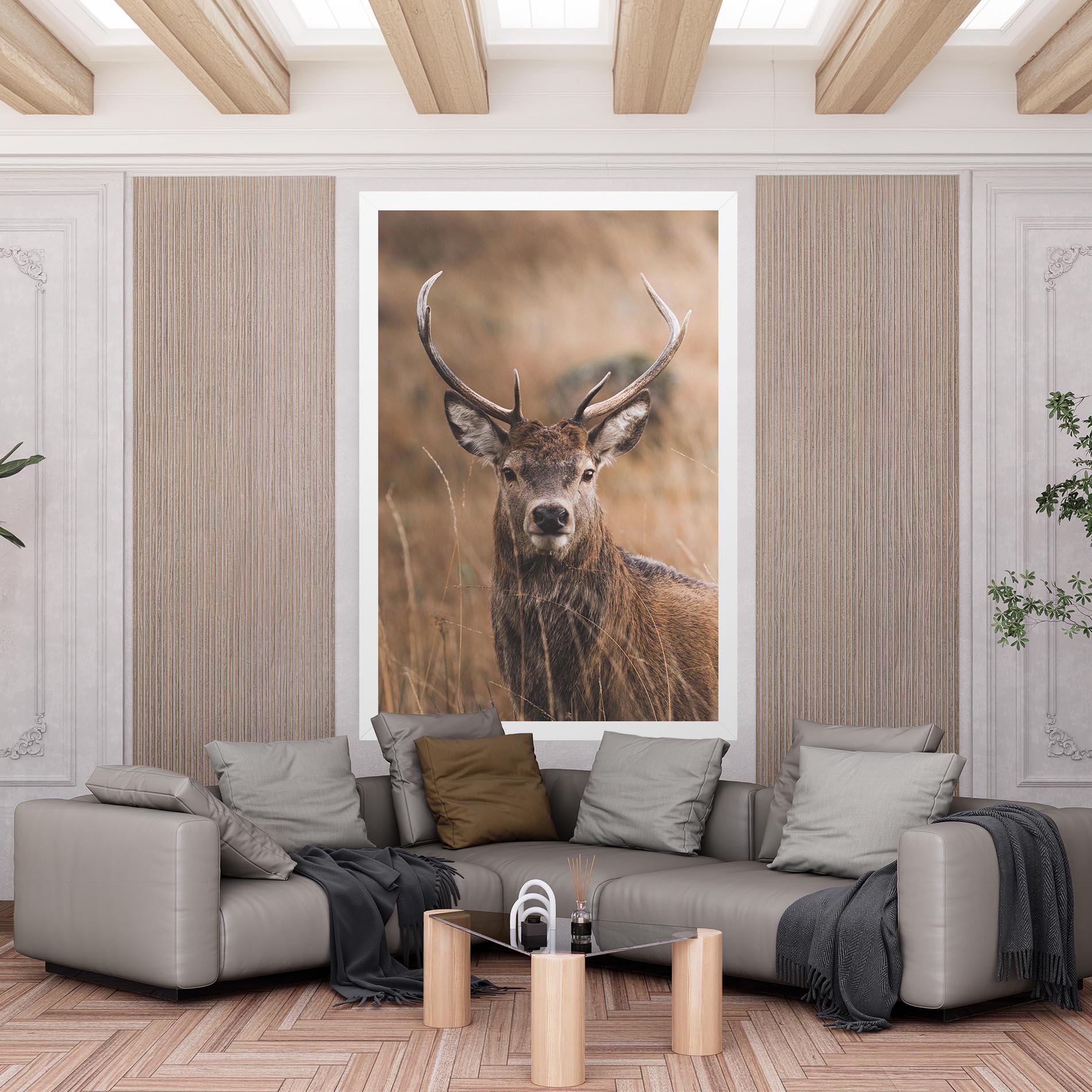 Leinwandbild Majestic Deer mockup 6