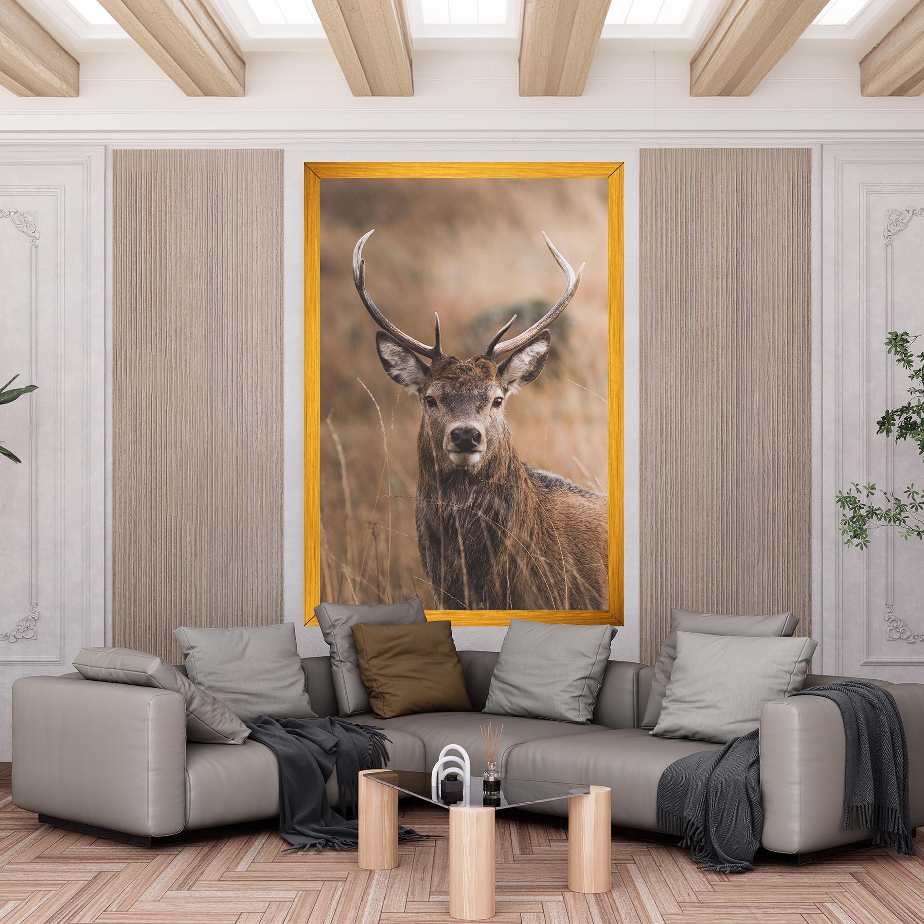 Leinwandbild Majestic Deer mockup 6