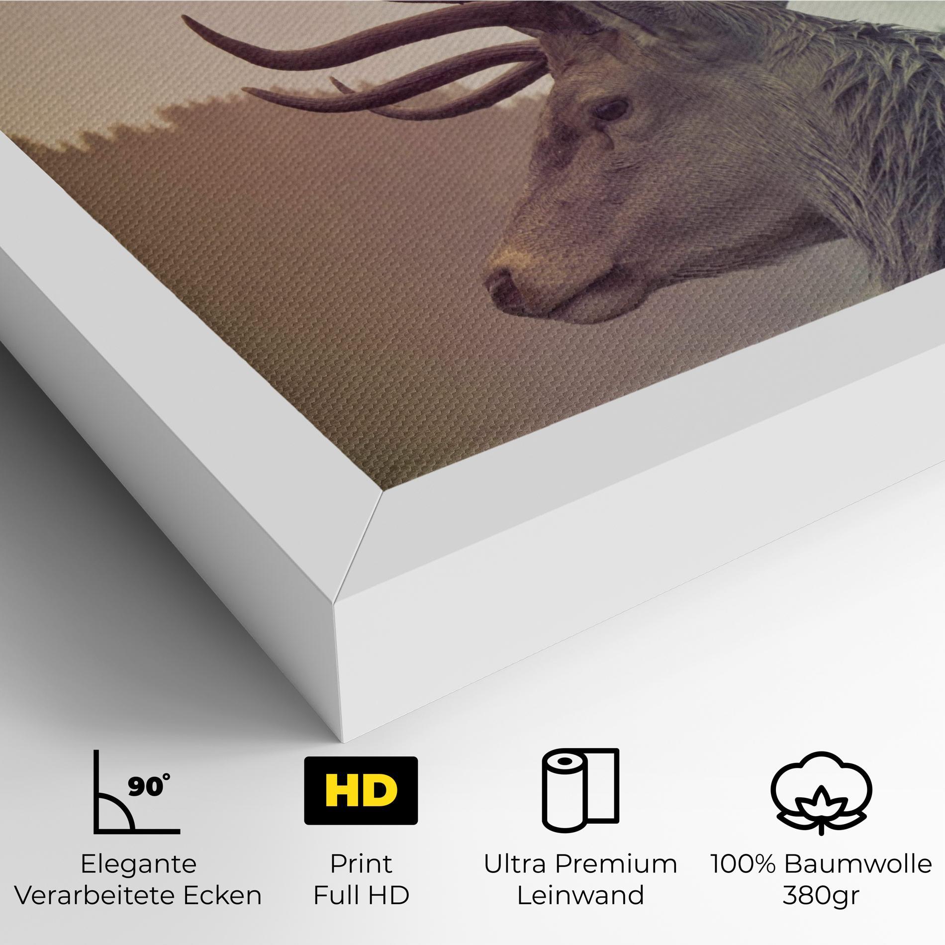 Leinwandbild King Of The Forest mockup 4