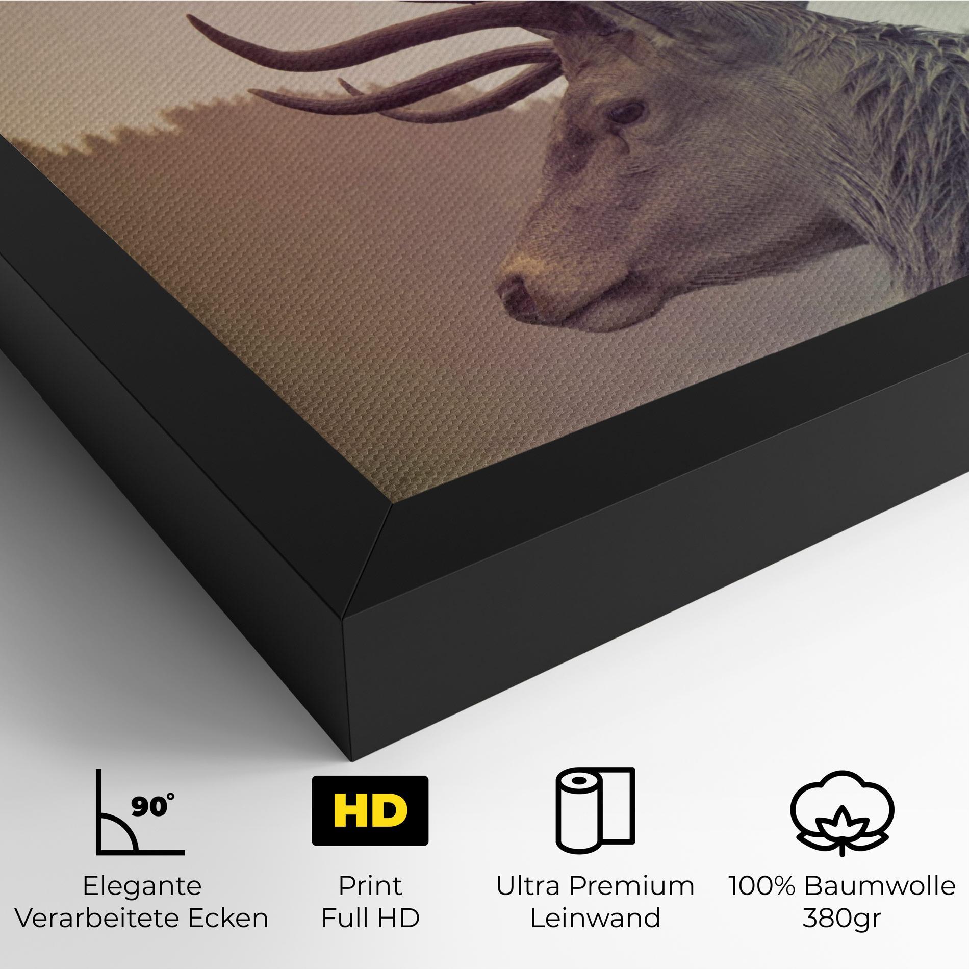 Leinwandbild King Of The Forest mockup 4