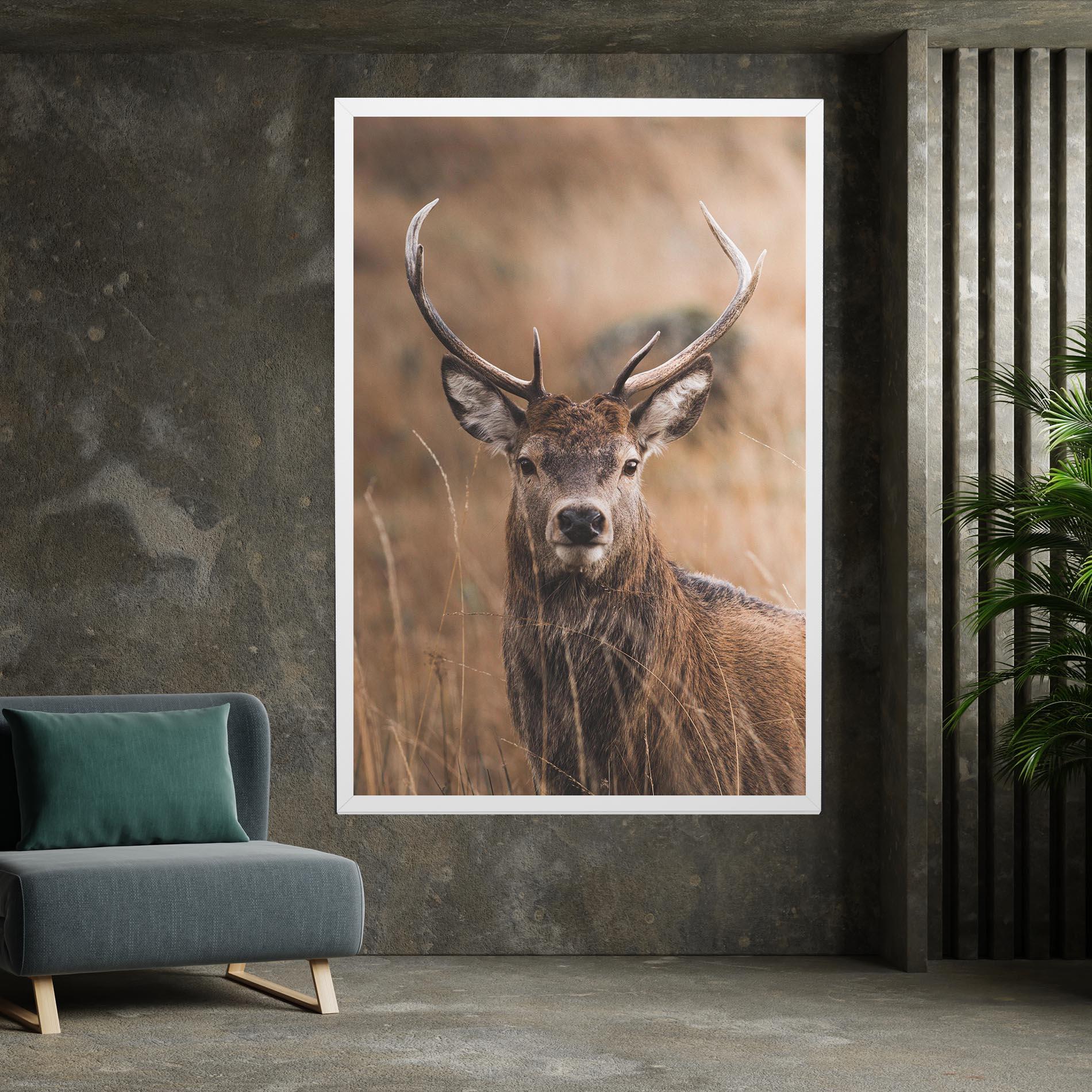 Leinwandbild Majestic Deer mockup 7