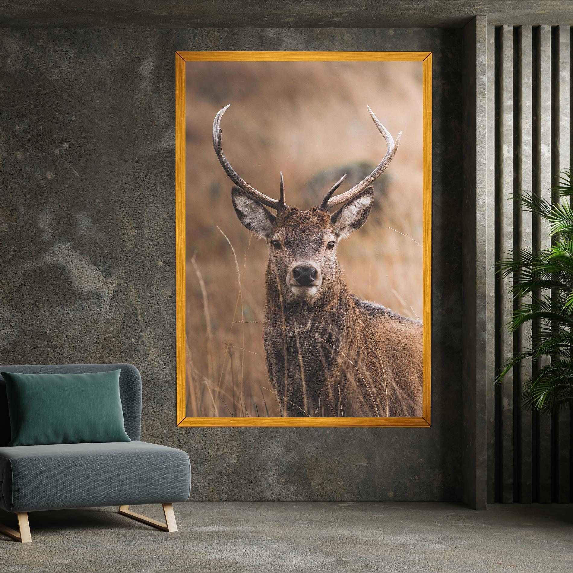 Leinwandbild Majestic Deer mockup 7