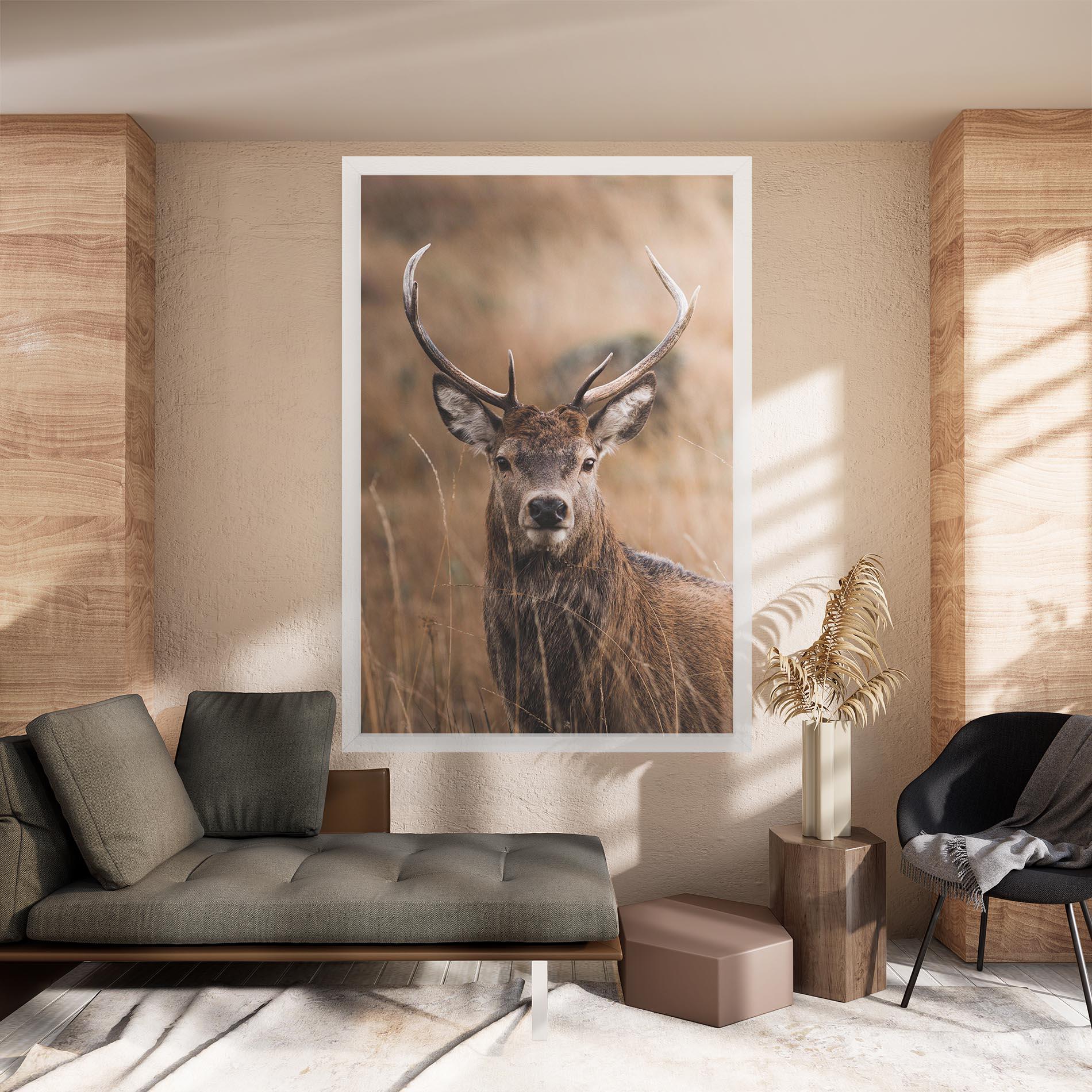 Leinwandbild Majestic Deer mockup 8