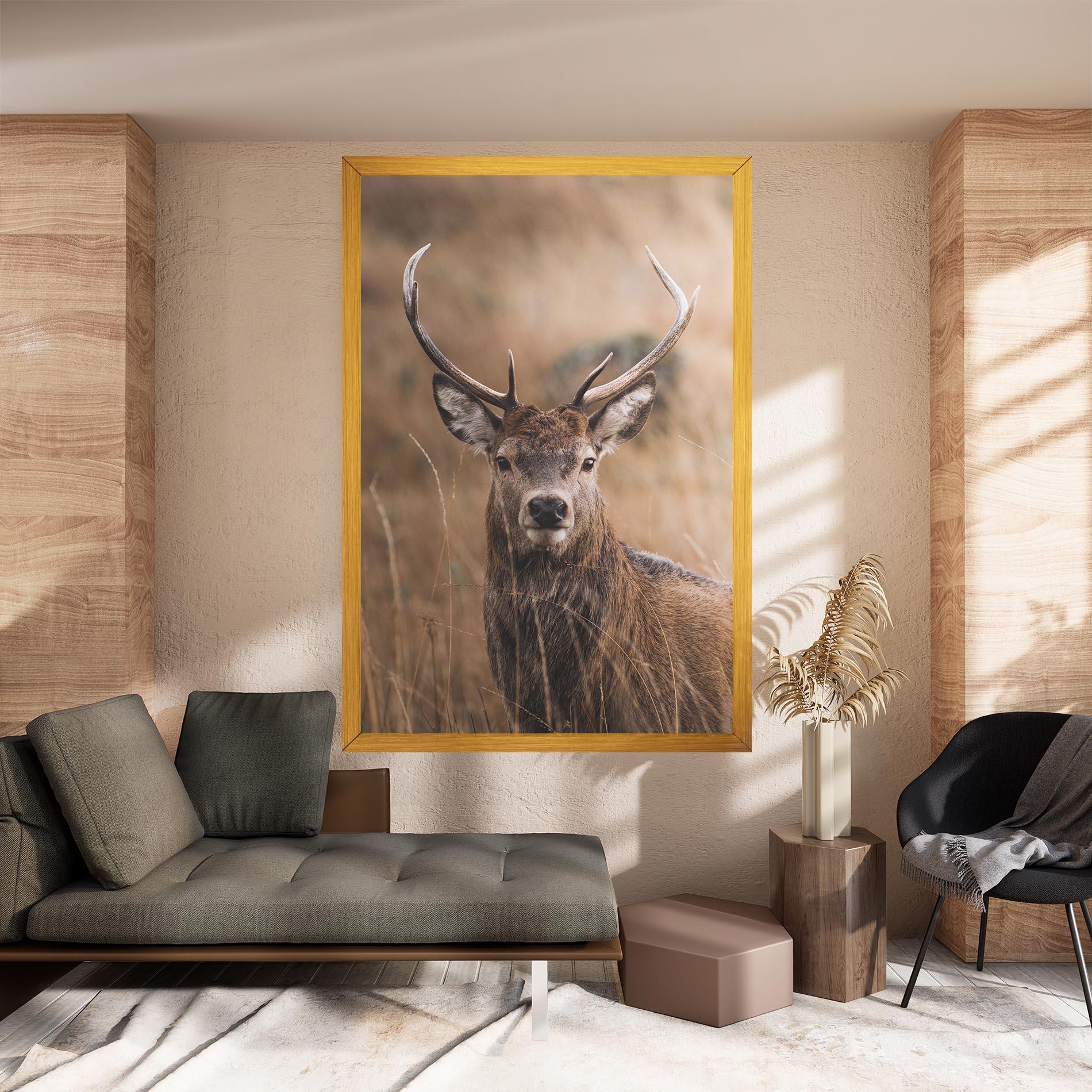 Leinwandbild Majestic Deer mockup 8