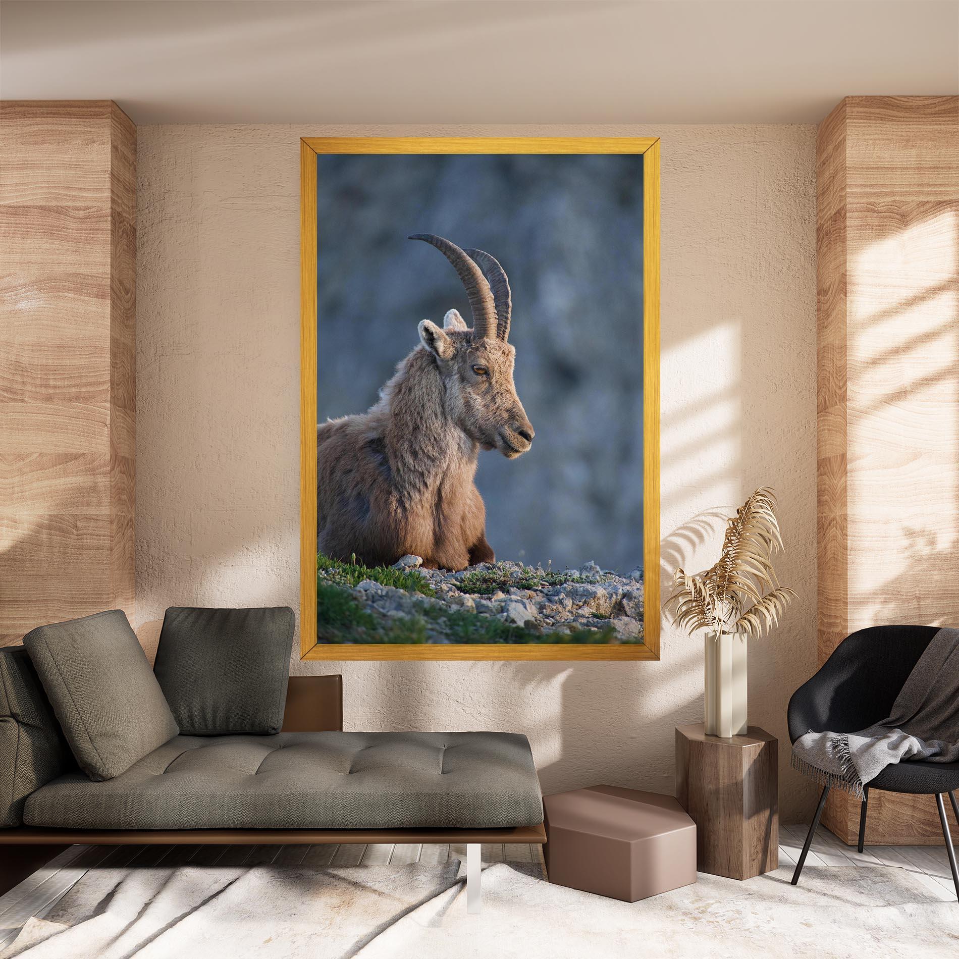 Leinwandbild Mountain Goat mockup 8