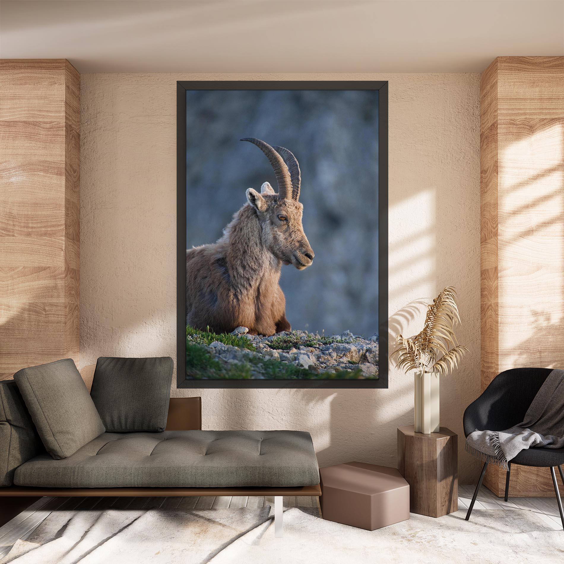 Leinwandbild Mountain Goat mockup 8