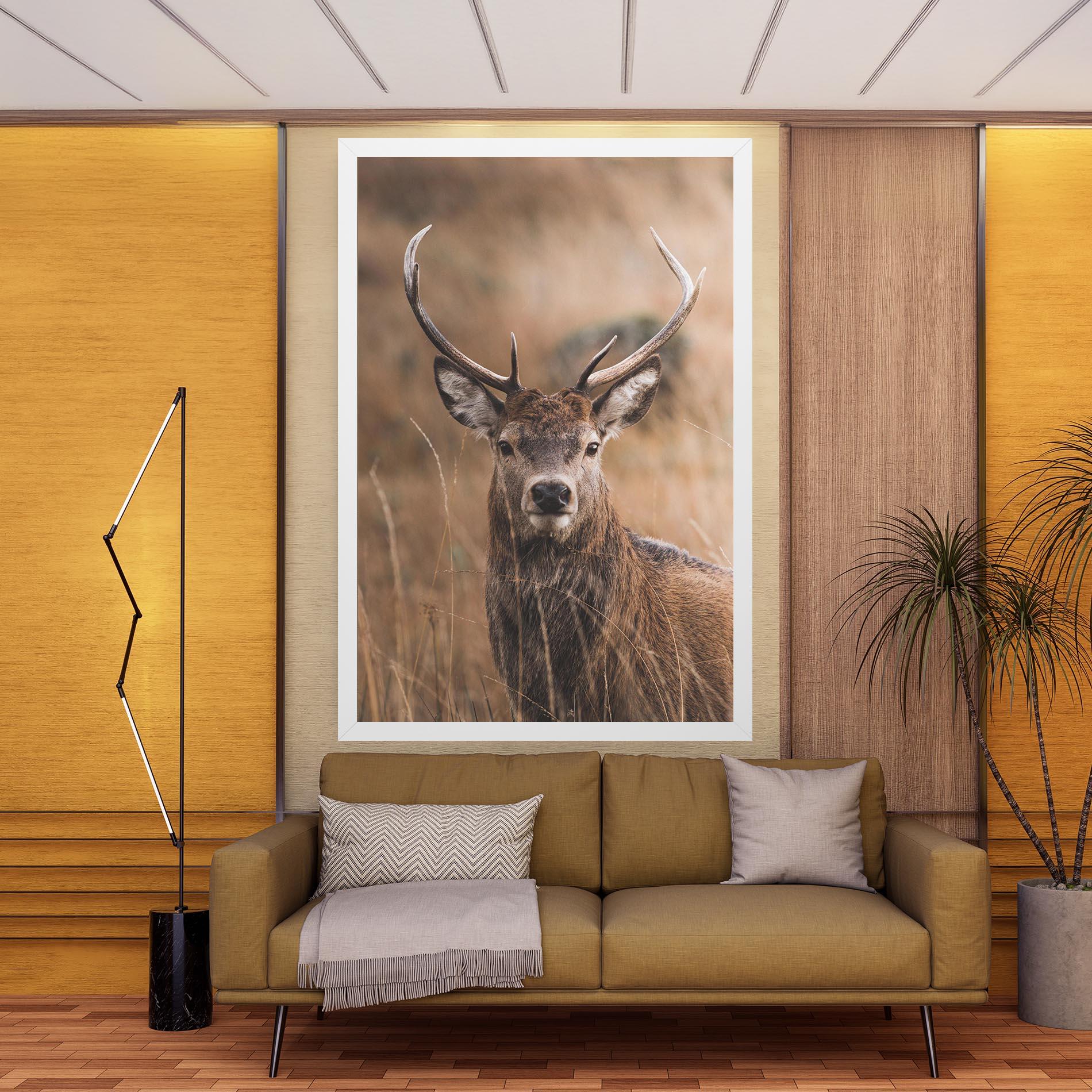 Leinwandbild Majestic Deer mockup 9