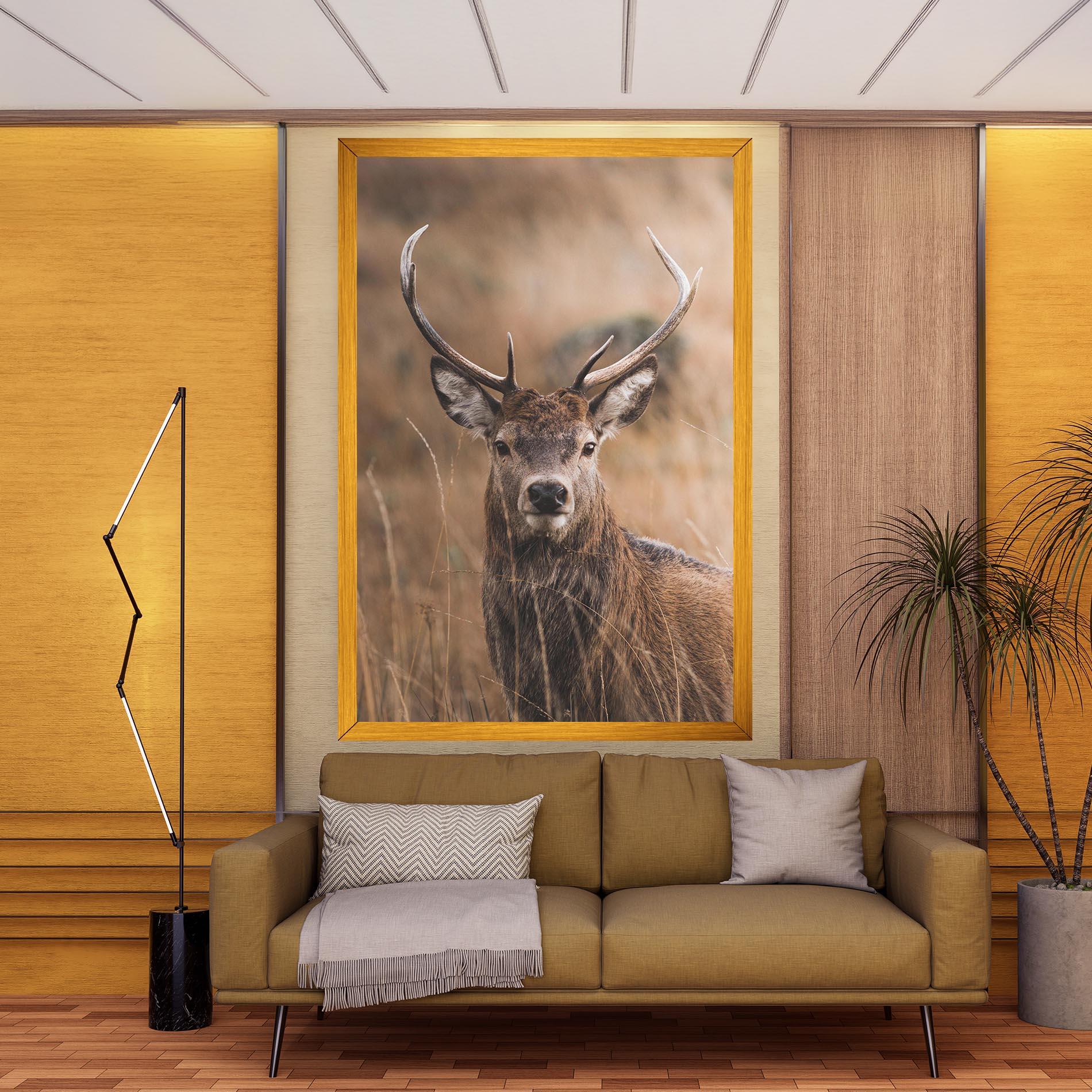 Leinwandbild Majestic Deer mockup 9