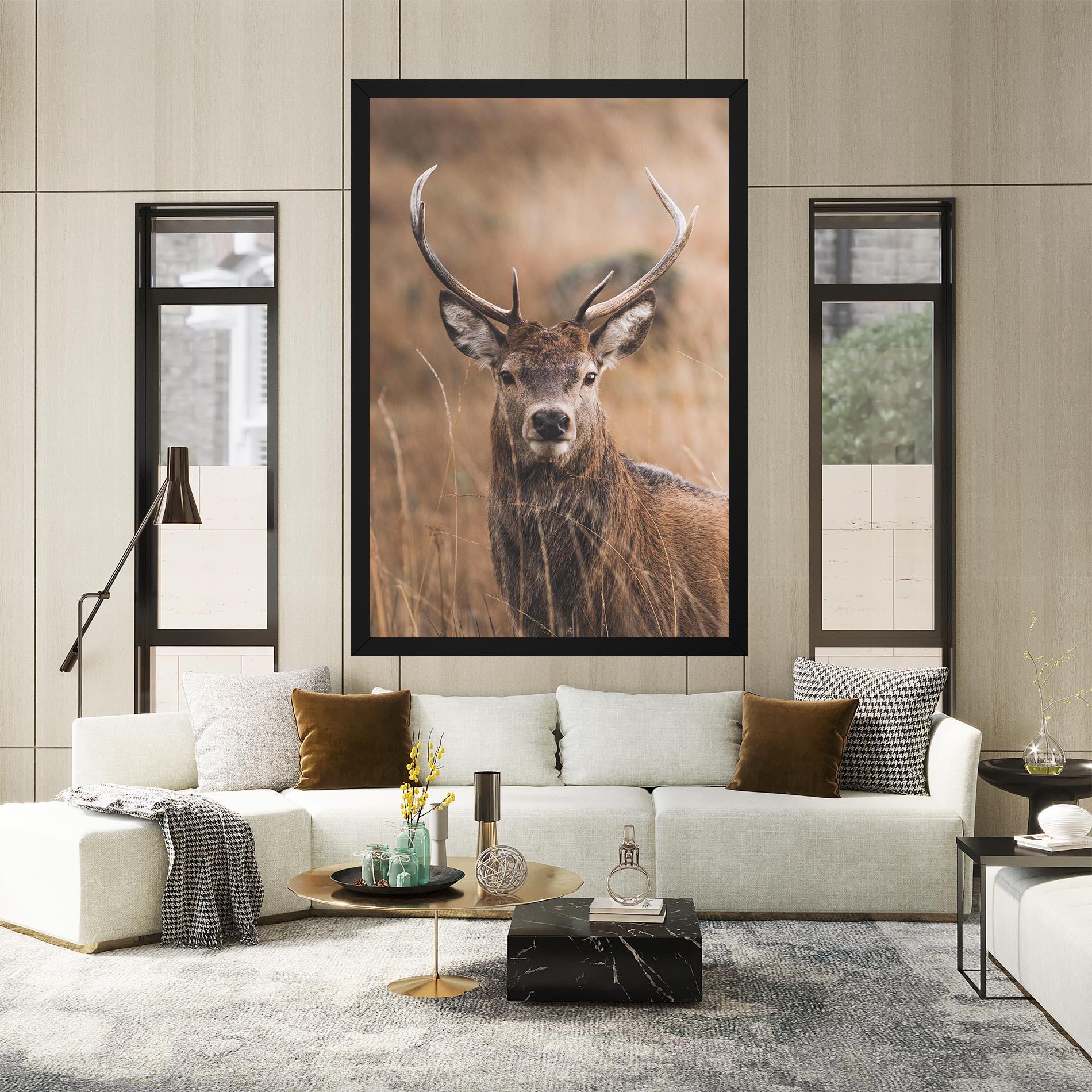 Leinwandbild Majestic Deer mockup 2