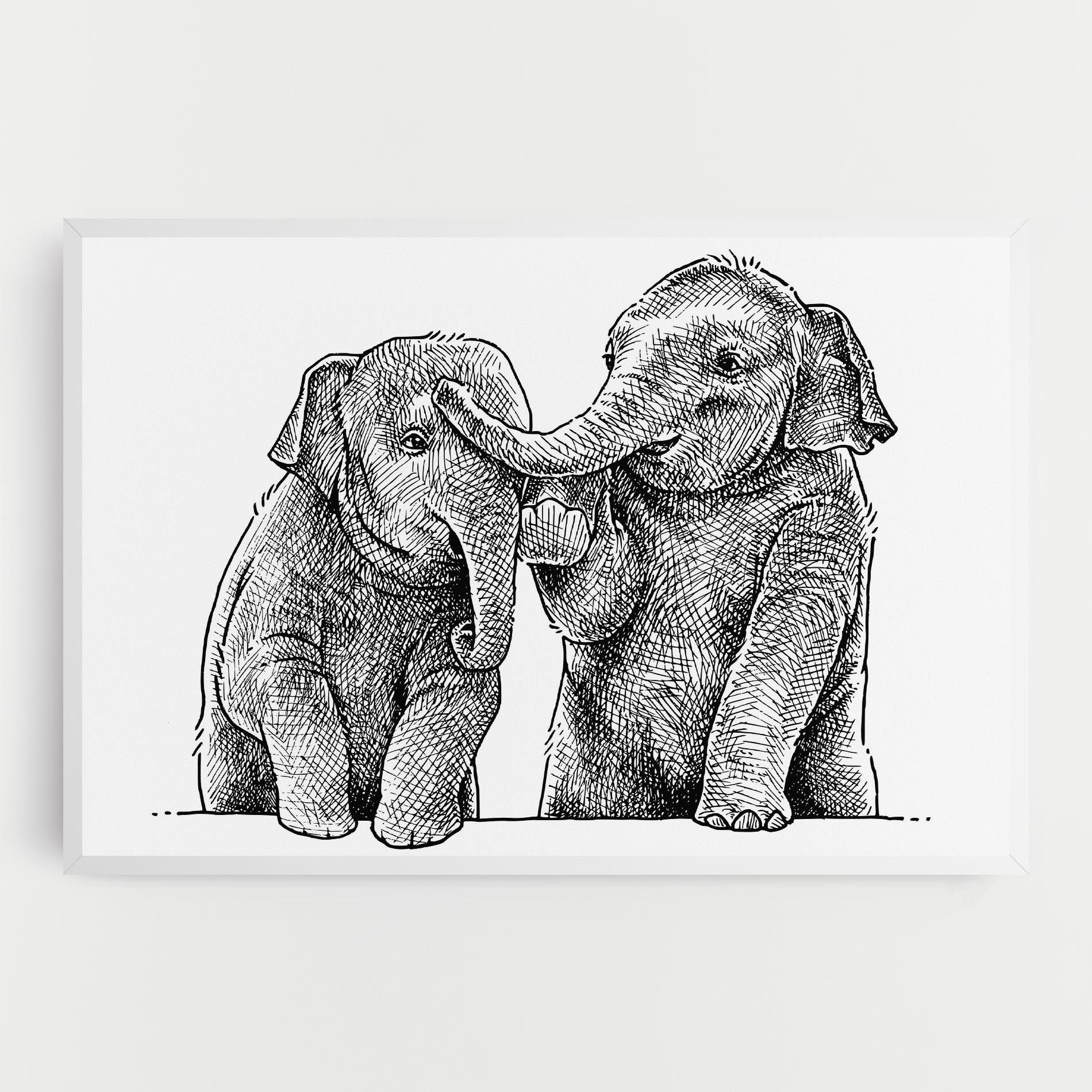 Baby Elephants mockup 0