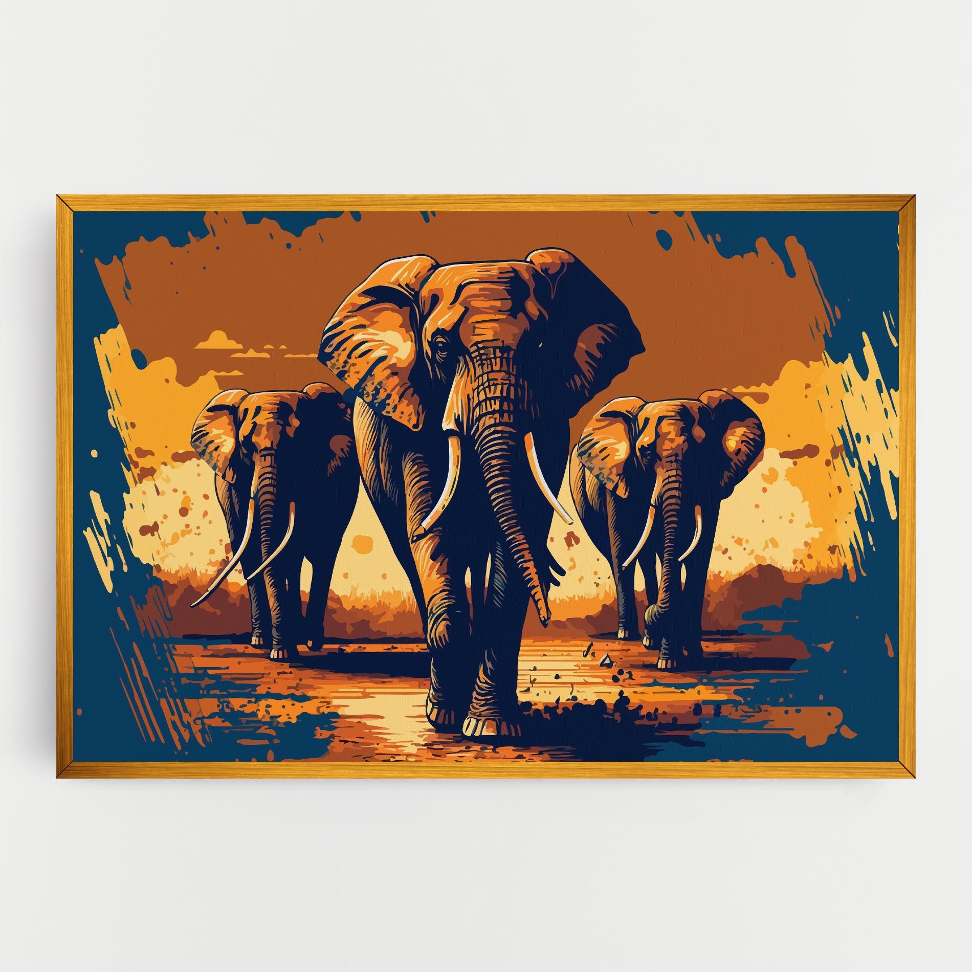 3 Elephants mockup 0