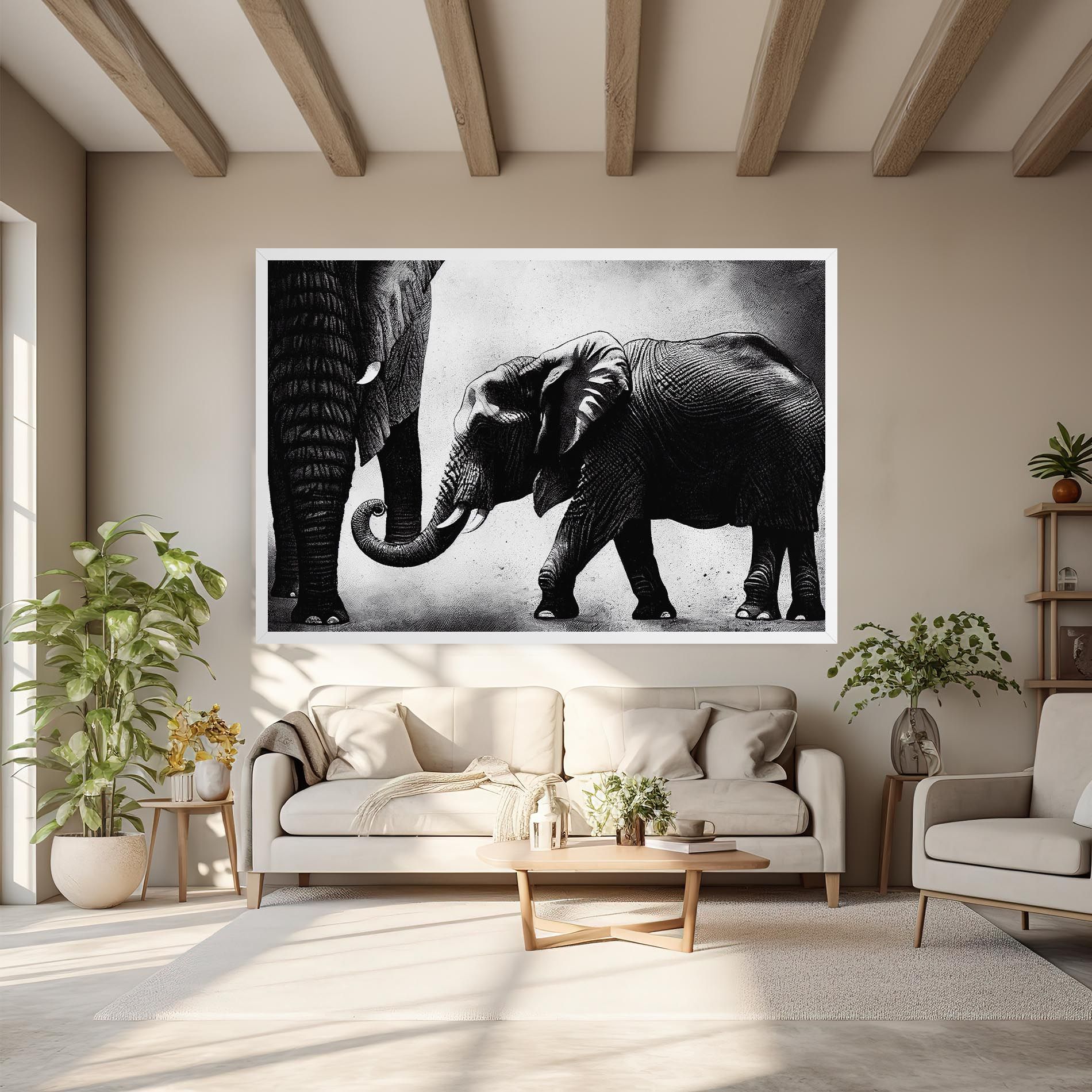 Baby Elephant mockup 6