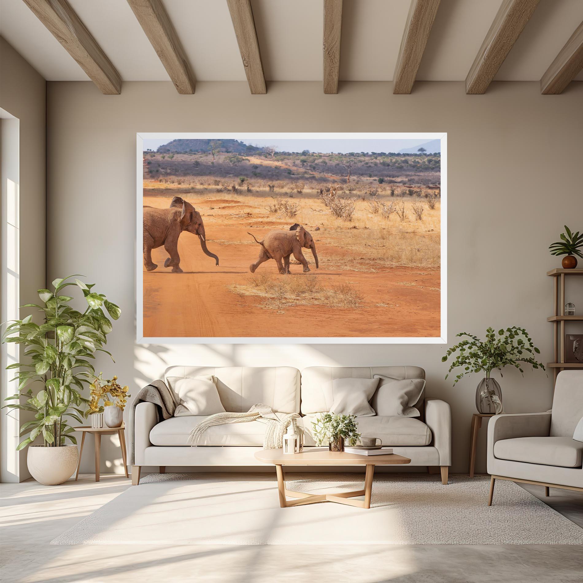 Leinwandbild Desert Safari mockup 6