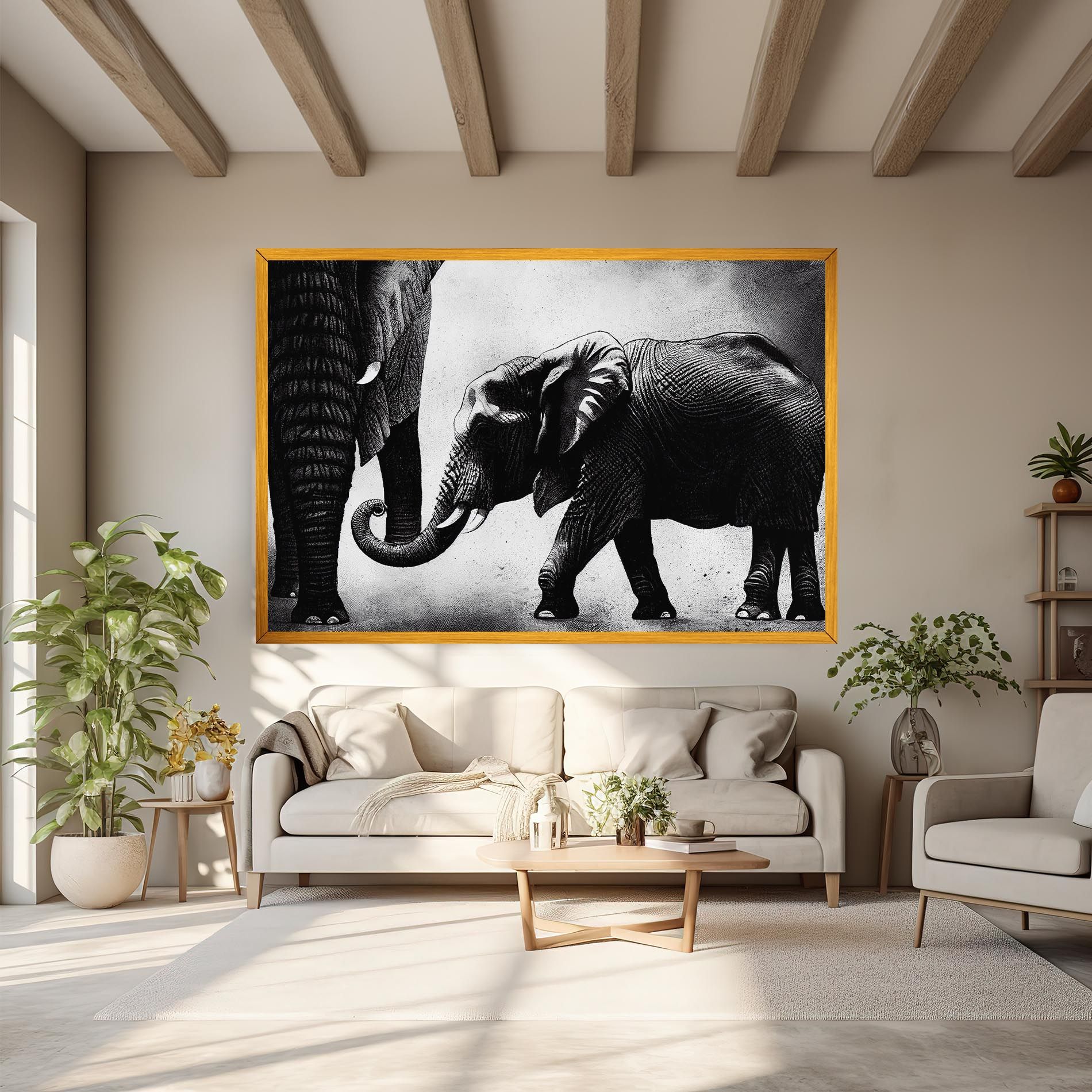 Baby Elephant mockup 6