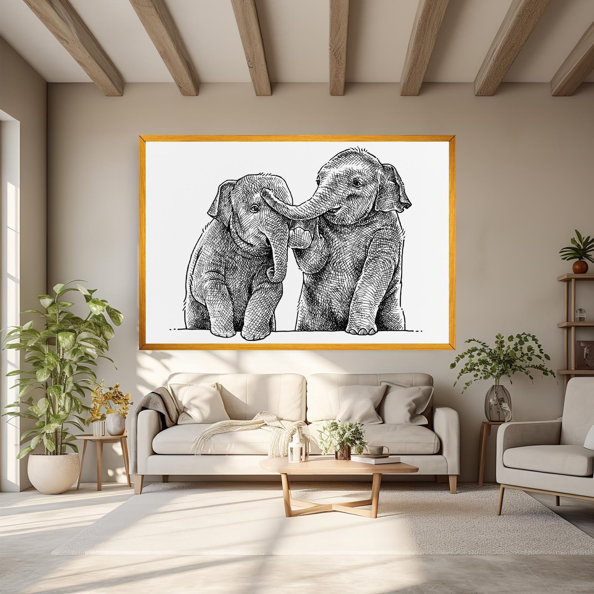 Baby Elephants mockup 6