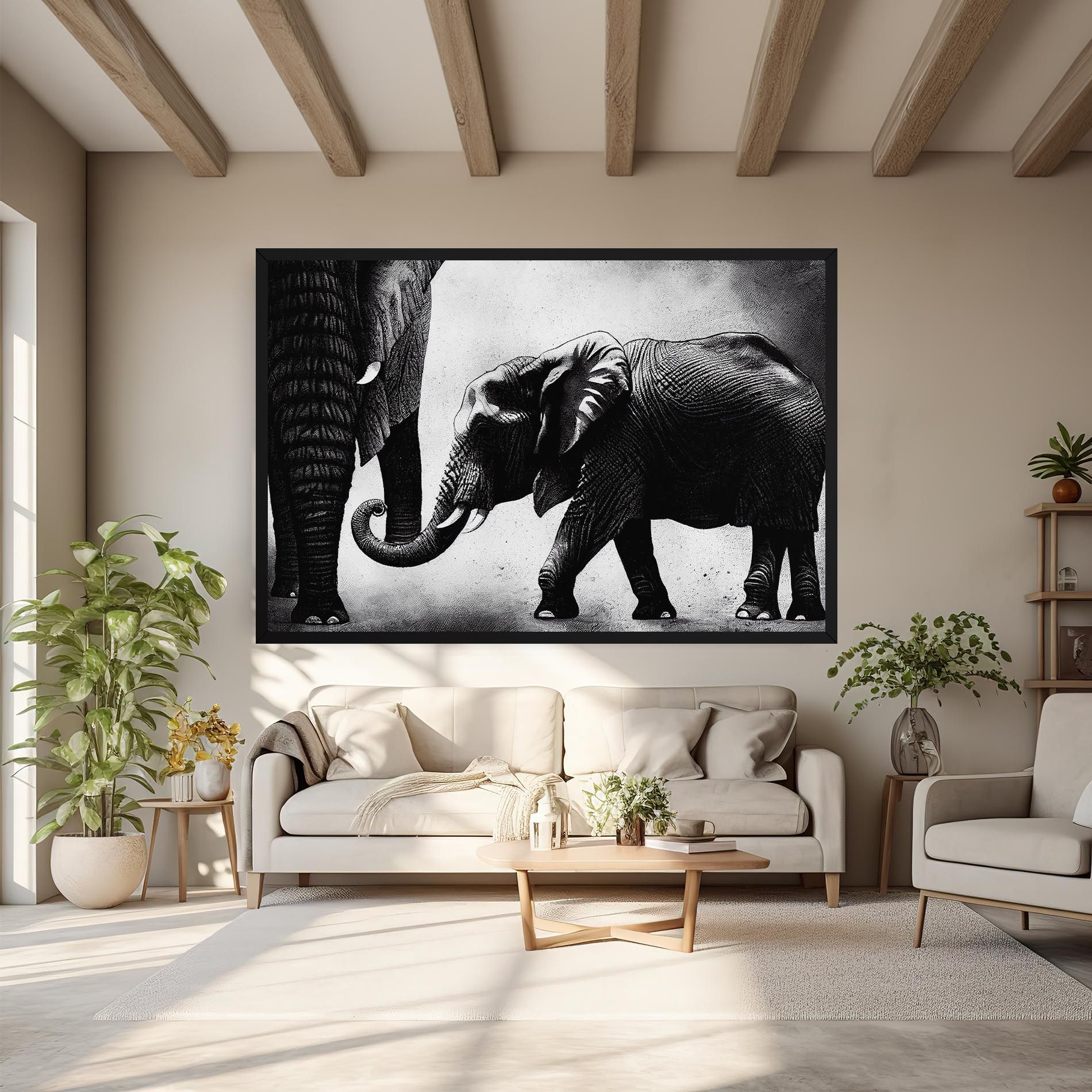 Baby Elephant mockup 6