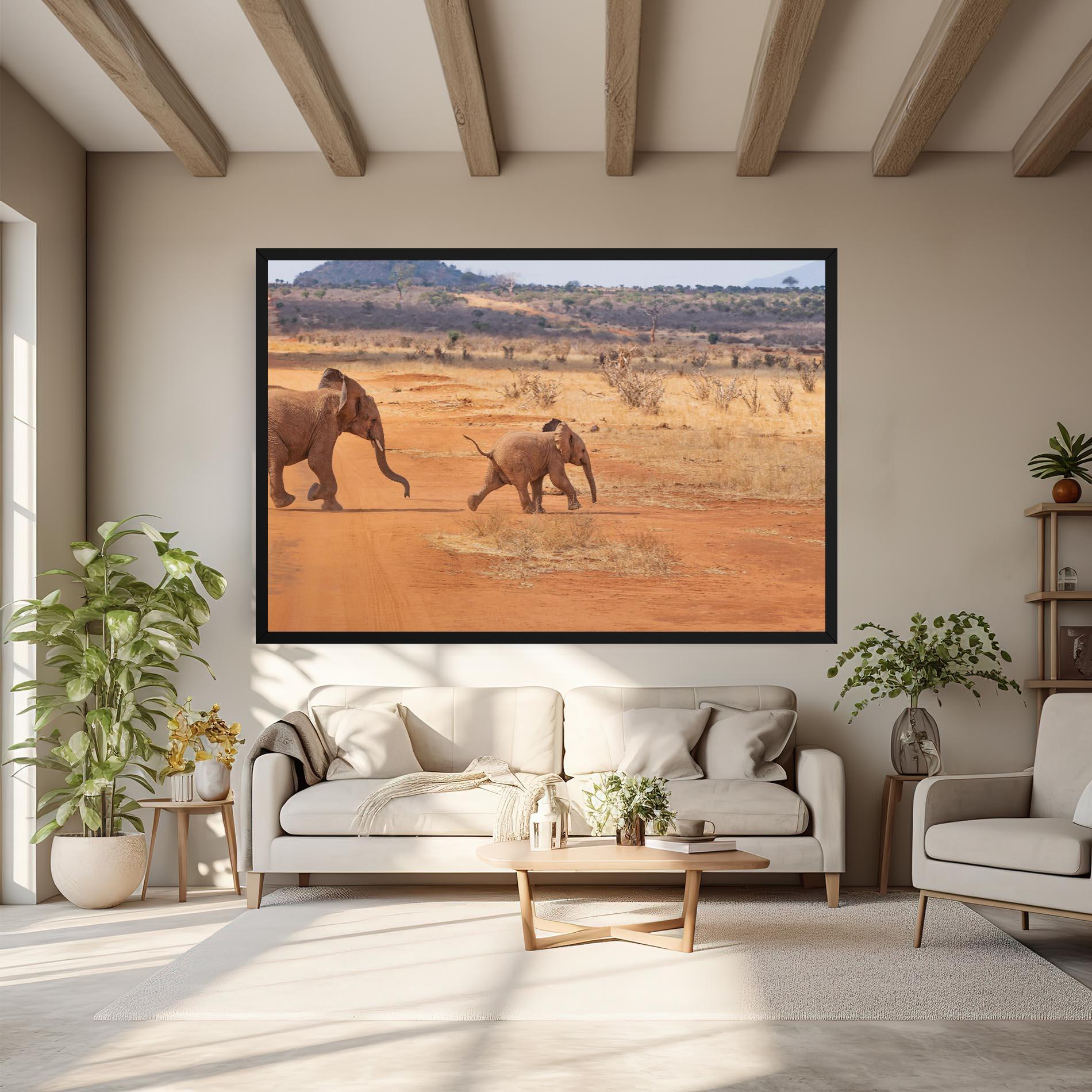 Leinwandbild Desert Safari mockup 6