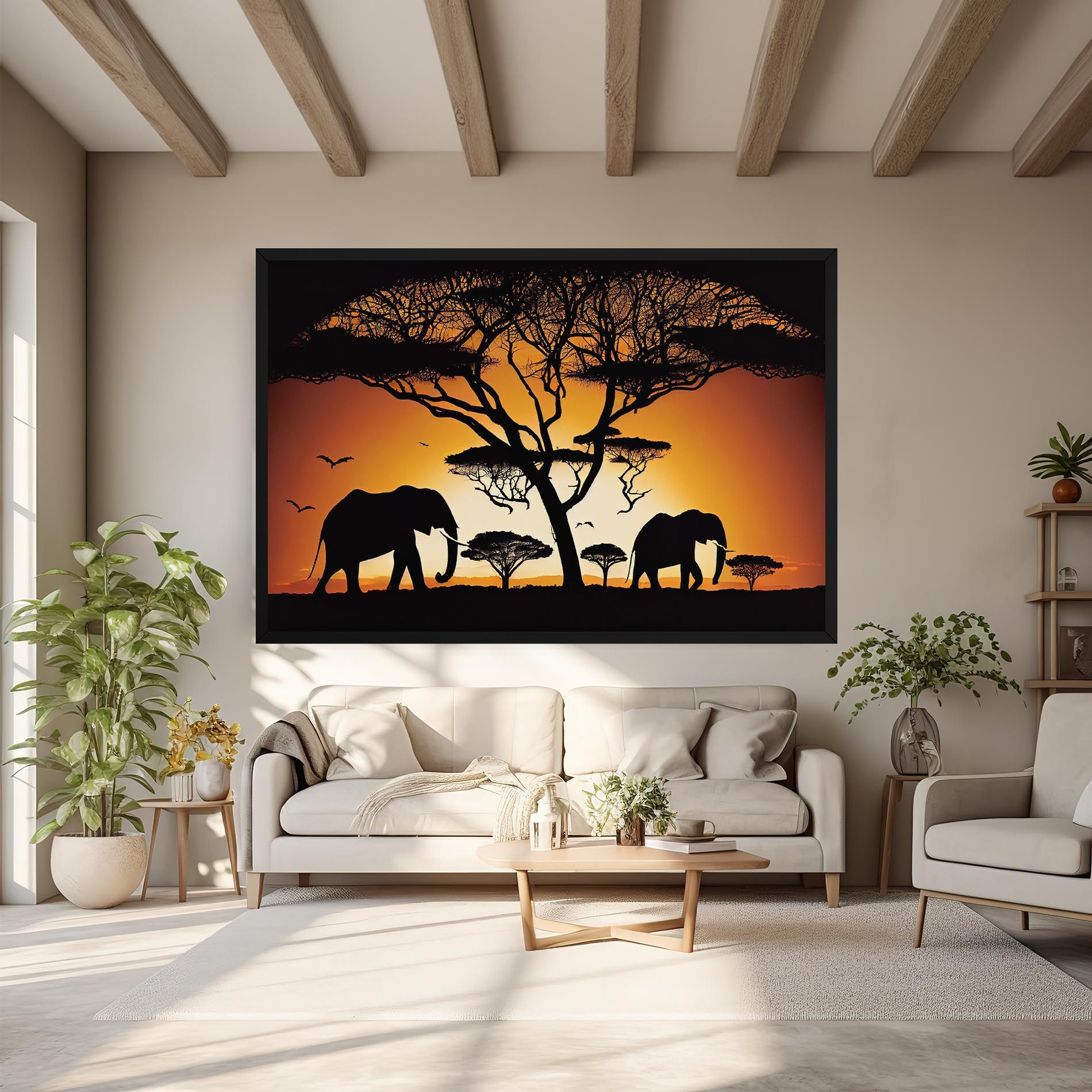 Sunset  Silhouette mockup 6