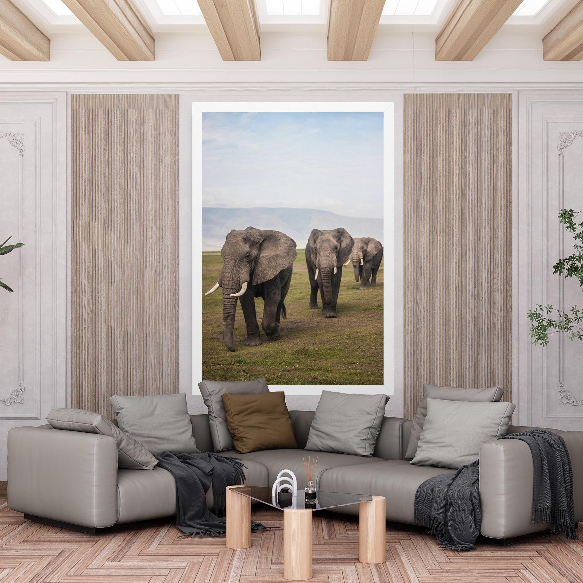 Elephant Landscape mockup 6