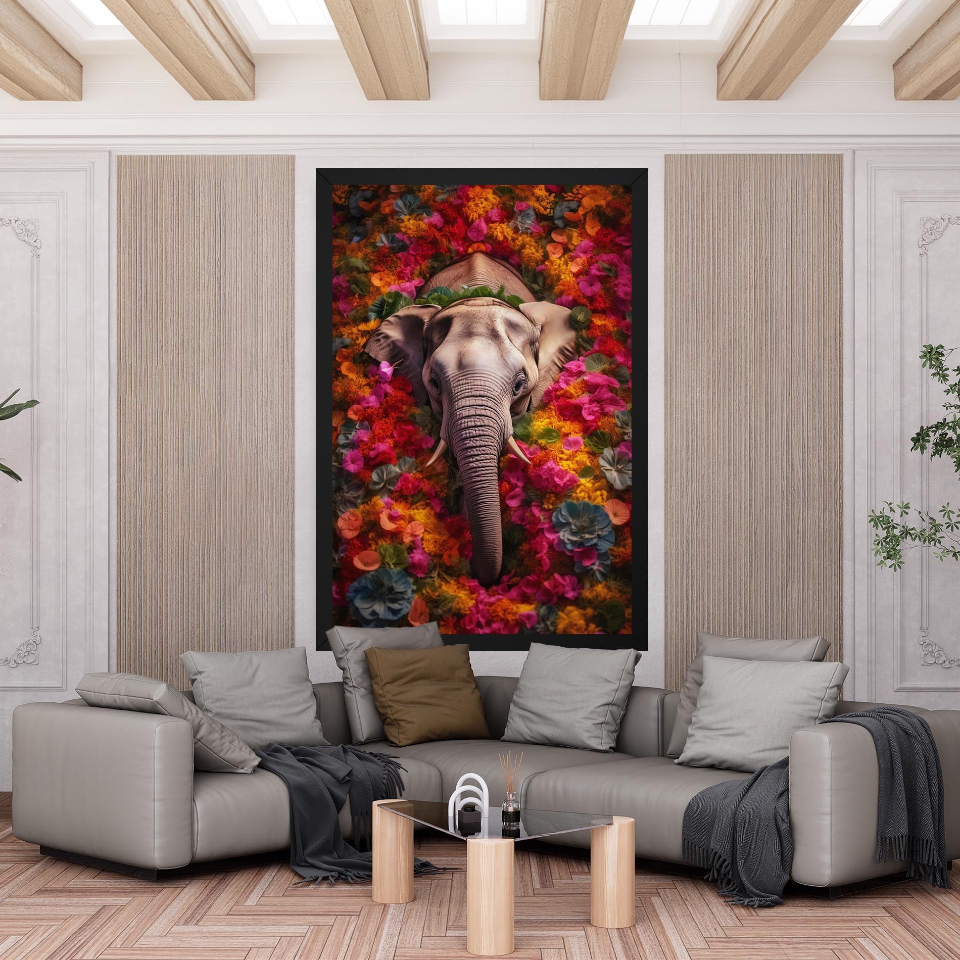 Flower Elephant mockup 6