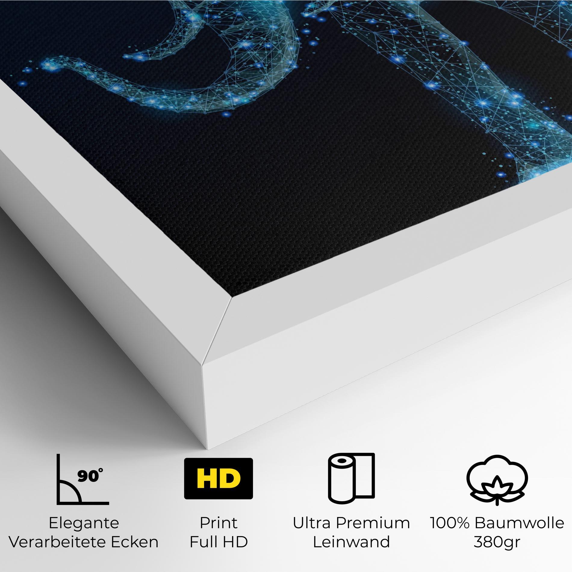 Leinwandbild Digital Elephant mockup 4