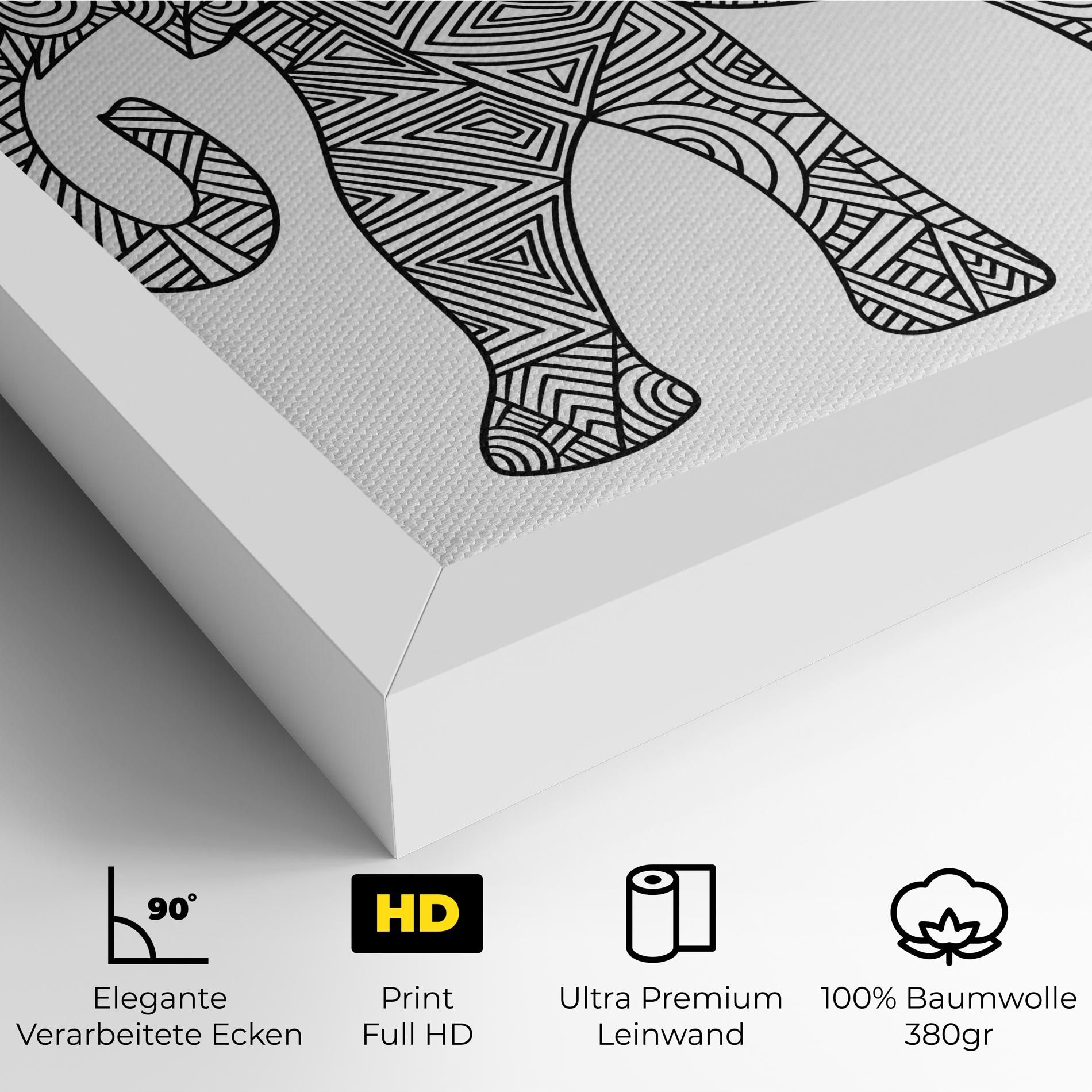 Elephant Mandala mockup 4