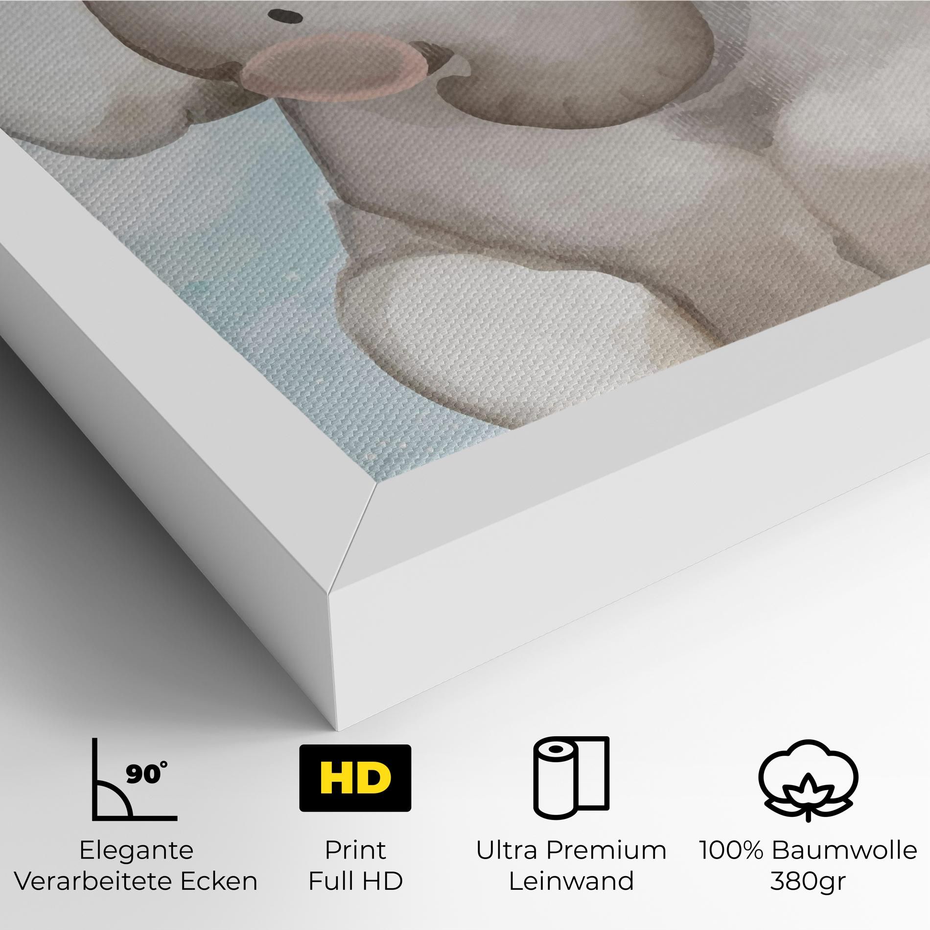 Elephant On Blue mockup 4