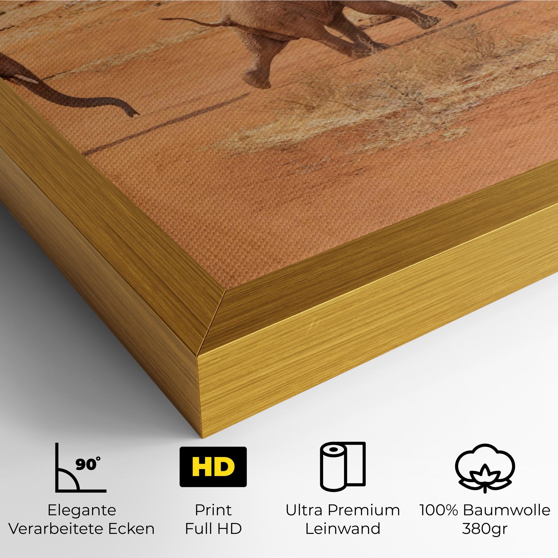 Leinwandbild Desert Safari mockup 4