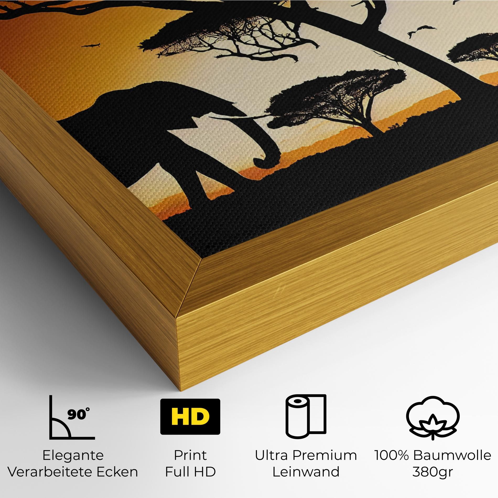 Sunset  Silhouette mockup 4