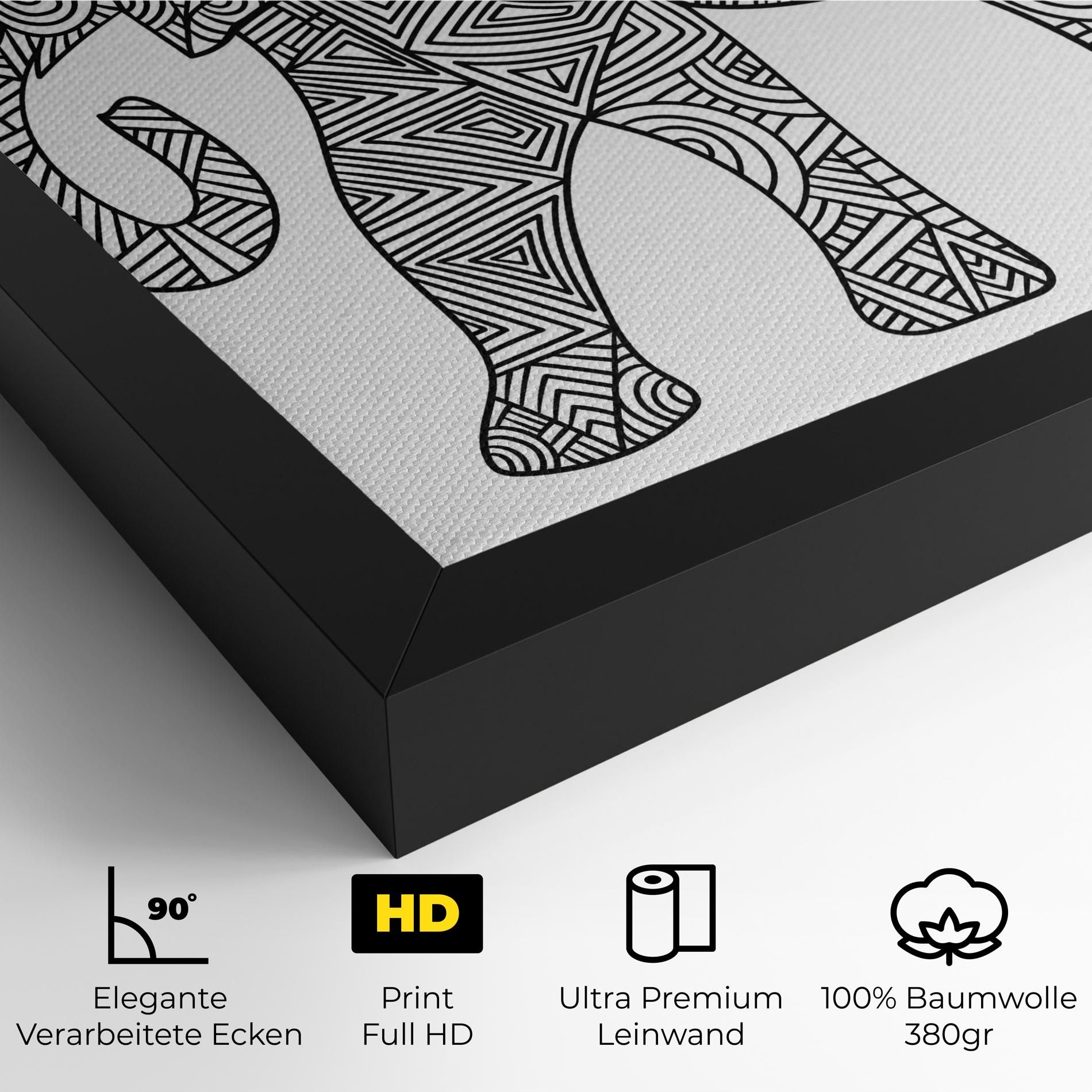 Elephant Mandala mockup 4