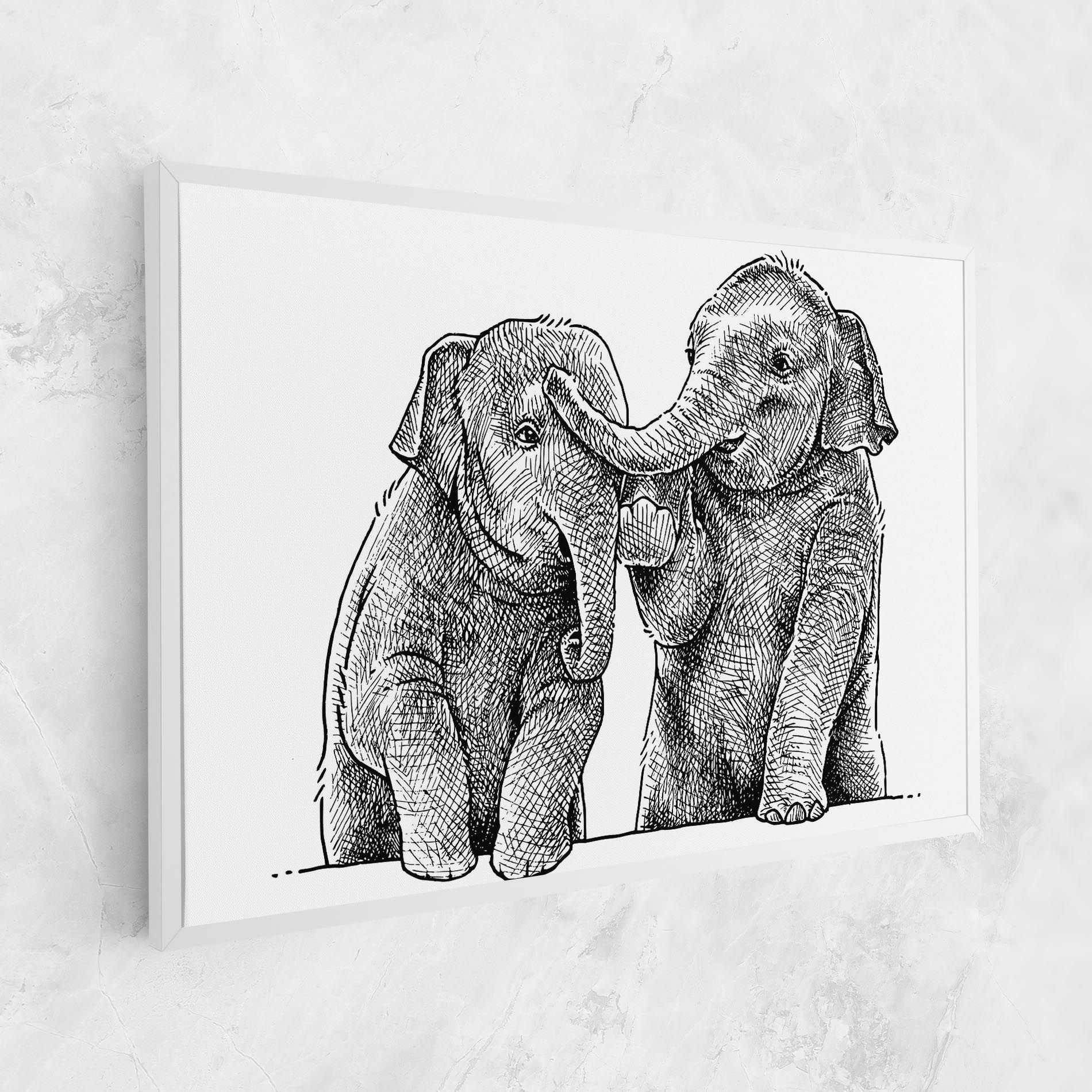 Baby Elephants mockup 1