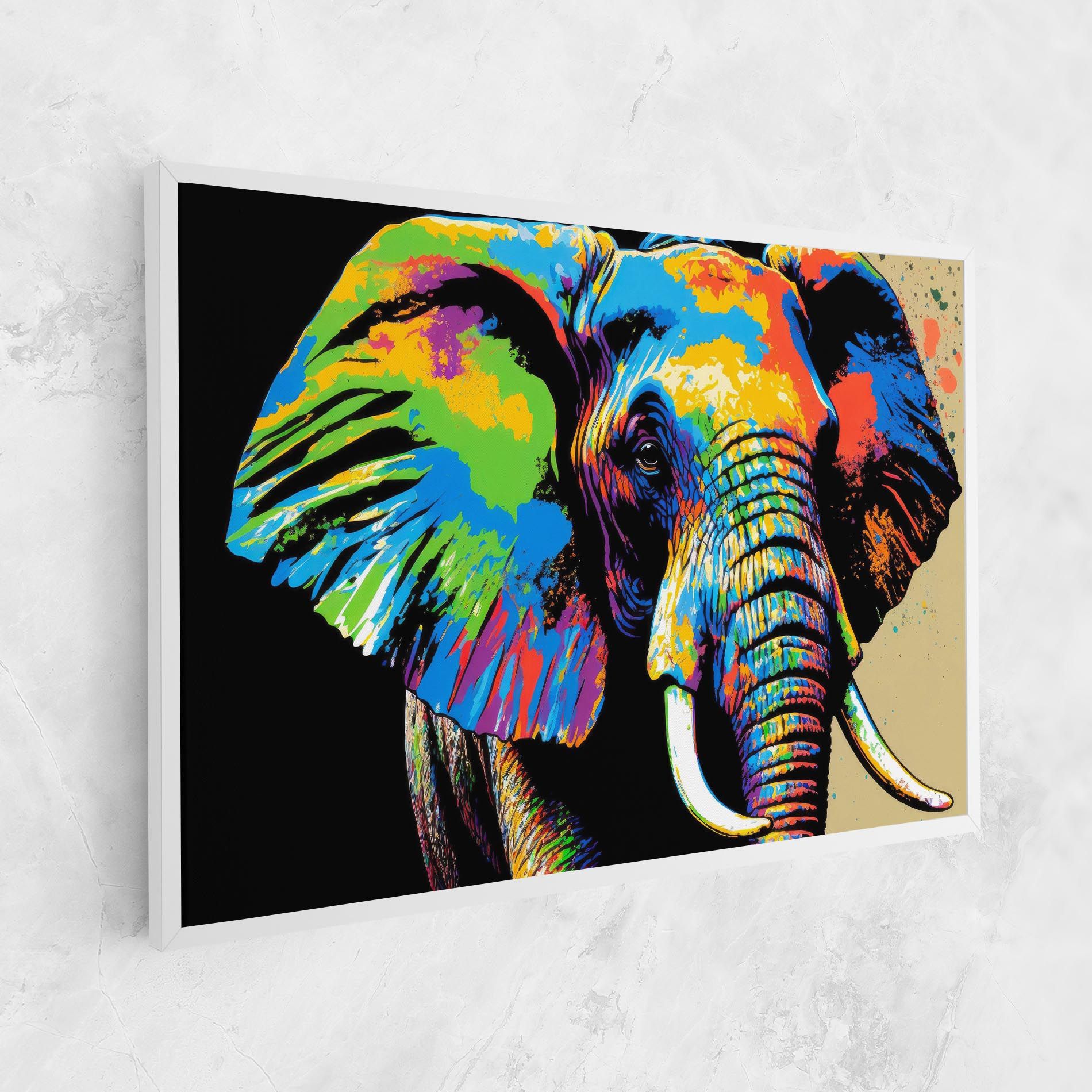 Elephant Portrait mockup 1