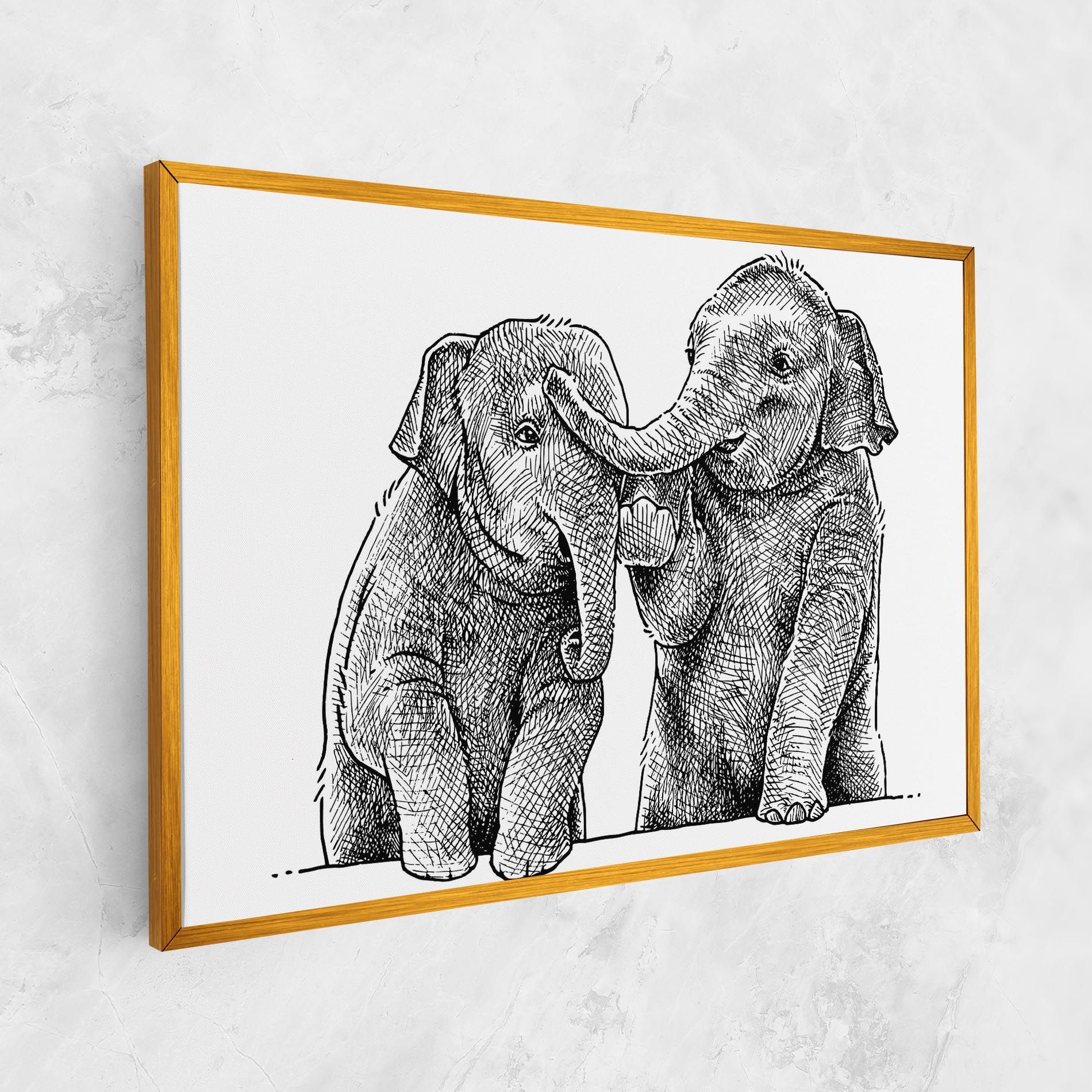 Baby Elephants mockup 1
